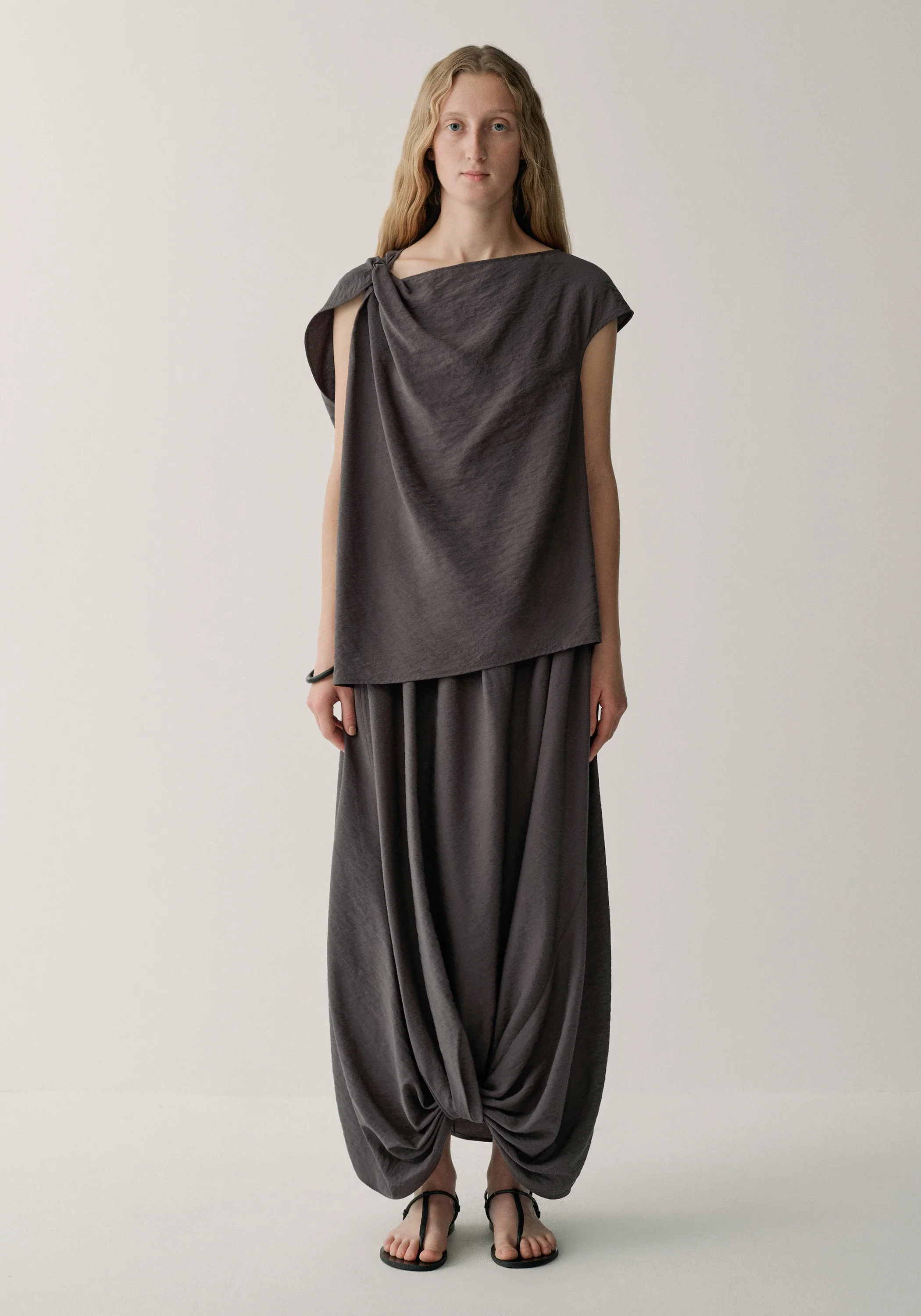 Twist-detail Skirt