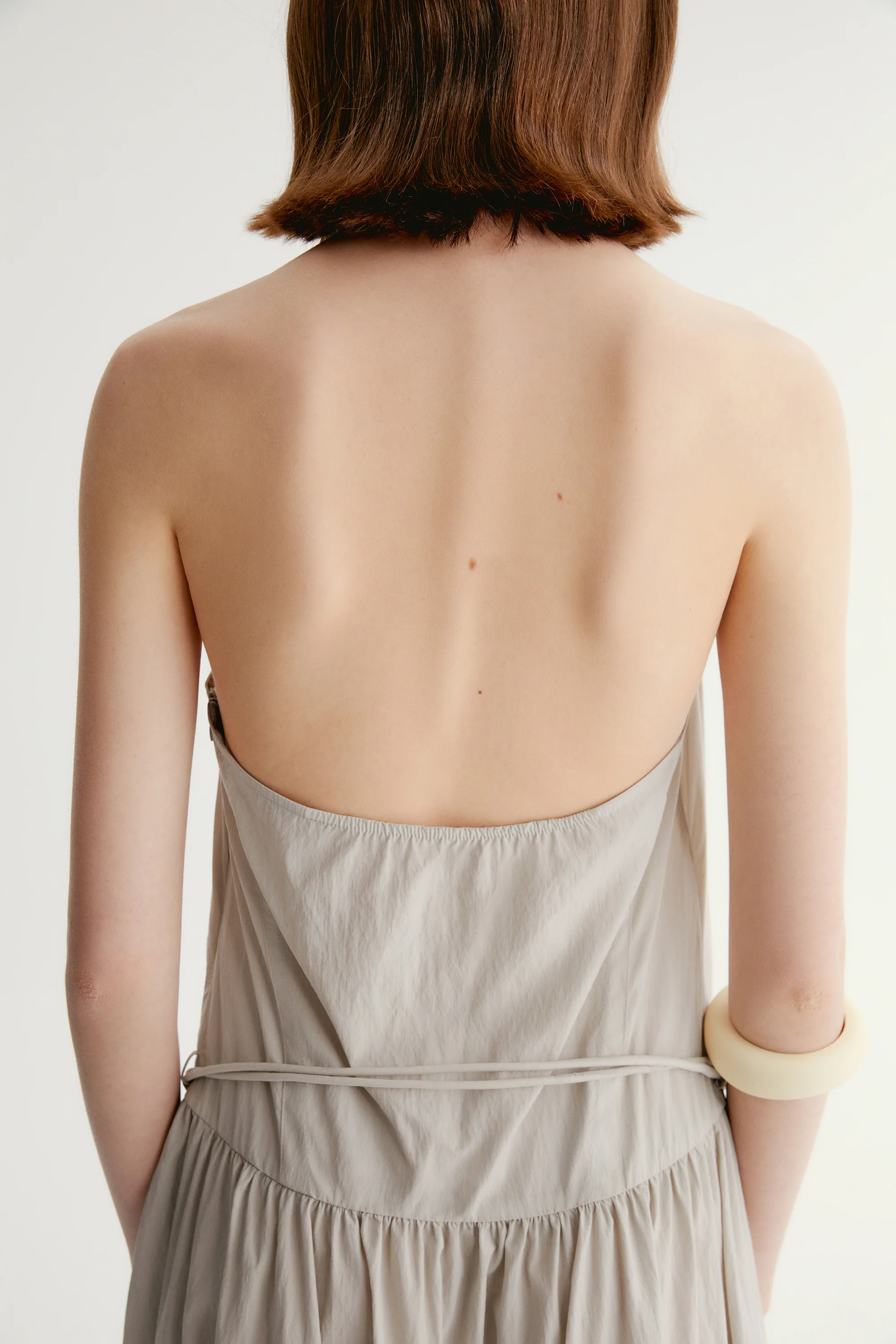 Twist-strap Halterneck Dress - Image 10