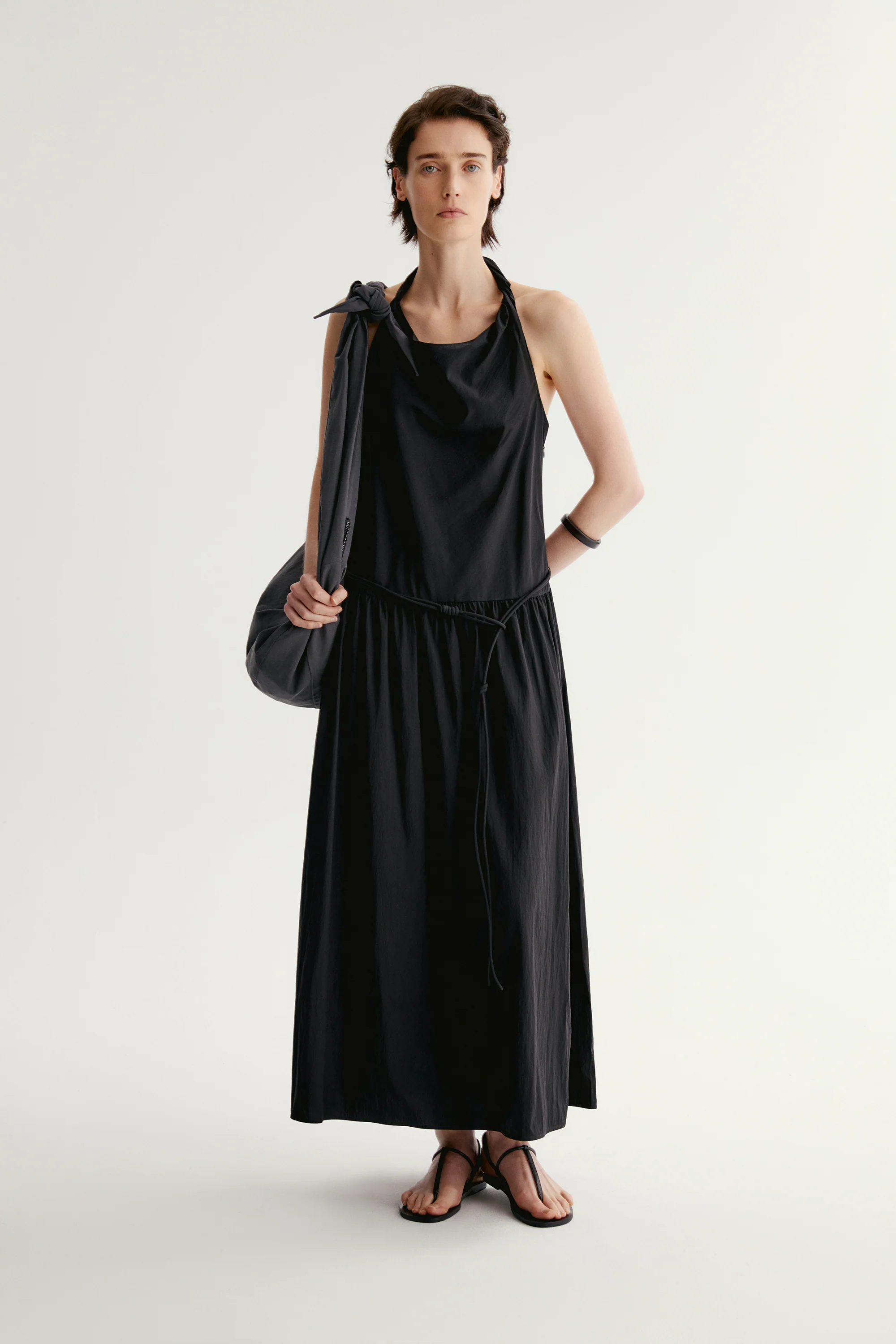 Twist-strap Halterneck Dress - Image 13