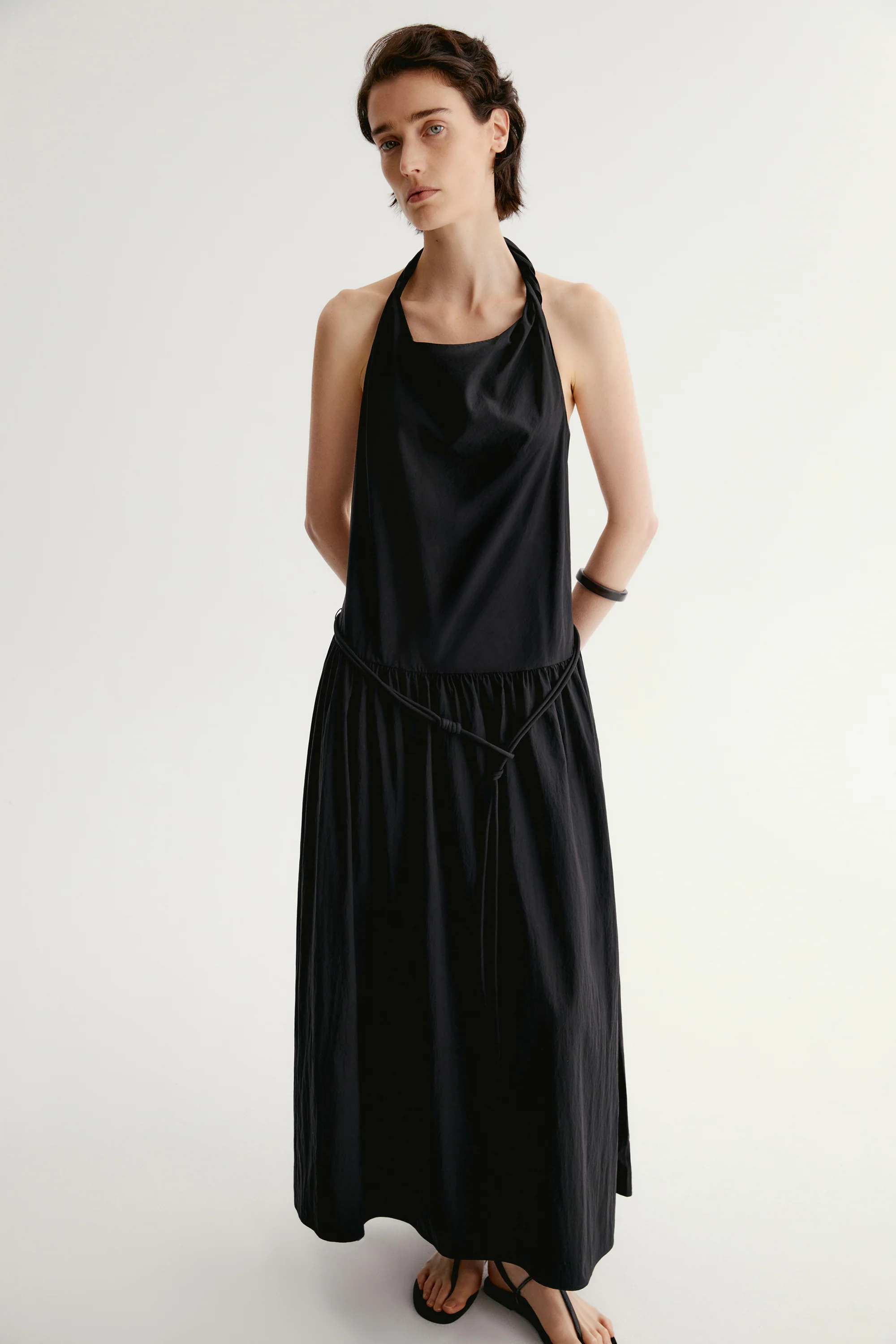 Twist-strap Halterneck Dress - Image 15