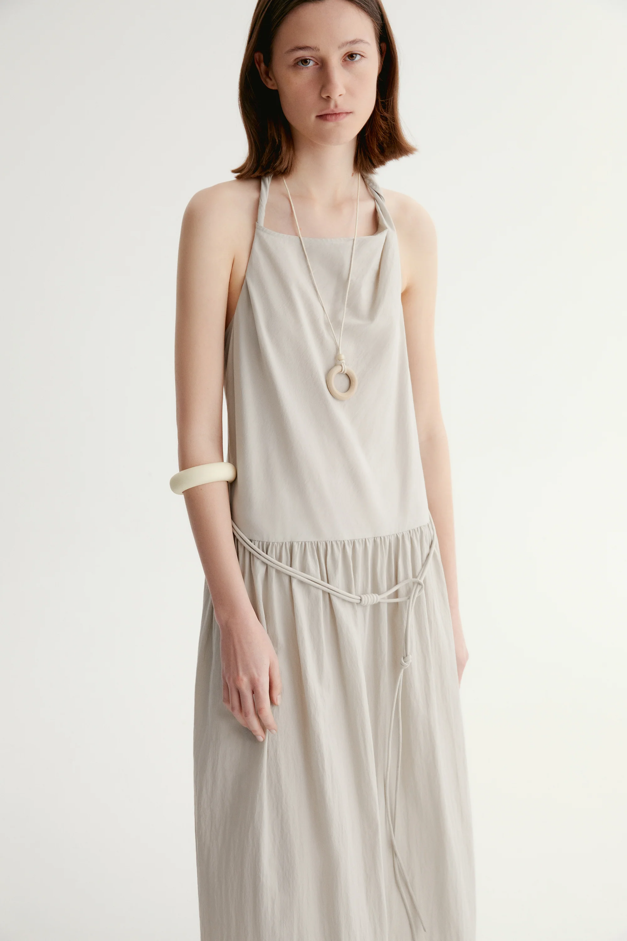 Twist-strap Halterneck Dress - Image 6