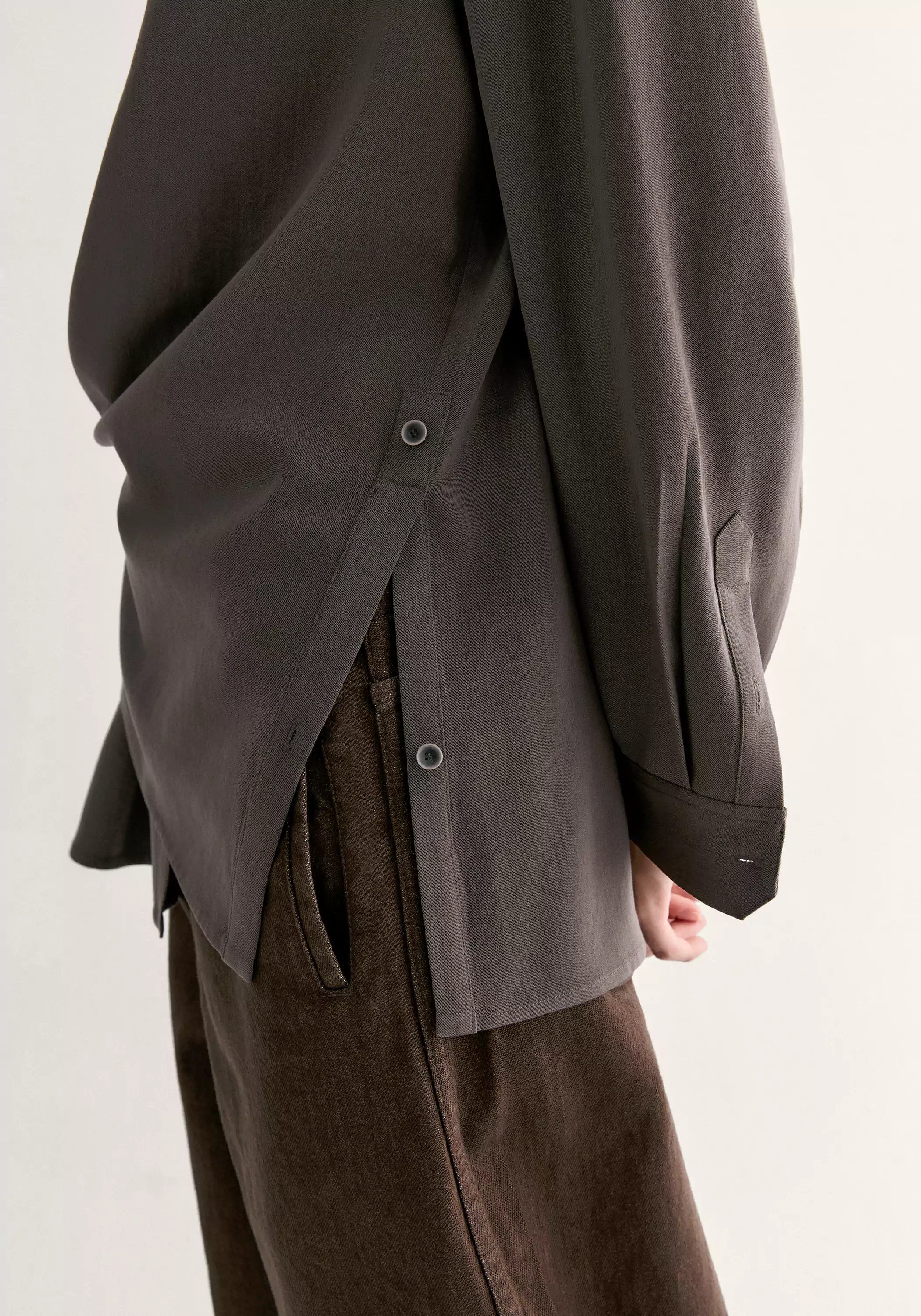 Two-way Collar Shirt - Image 11