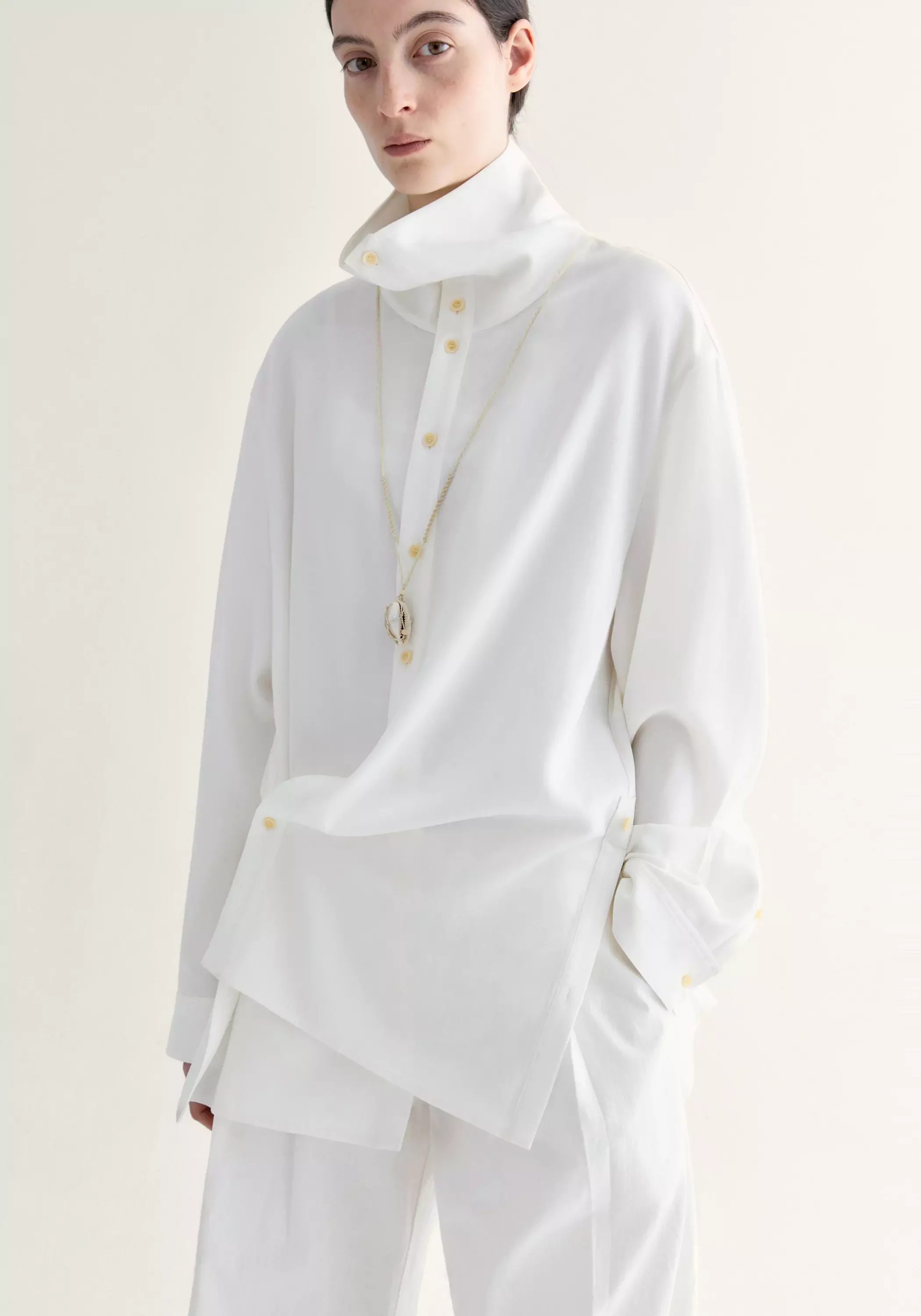 Two-way Collar Shirt - Image 20