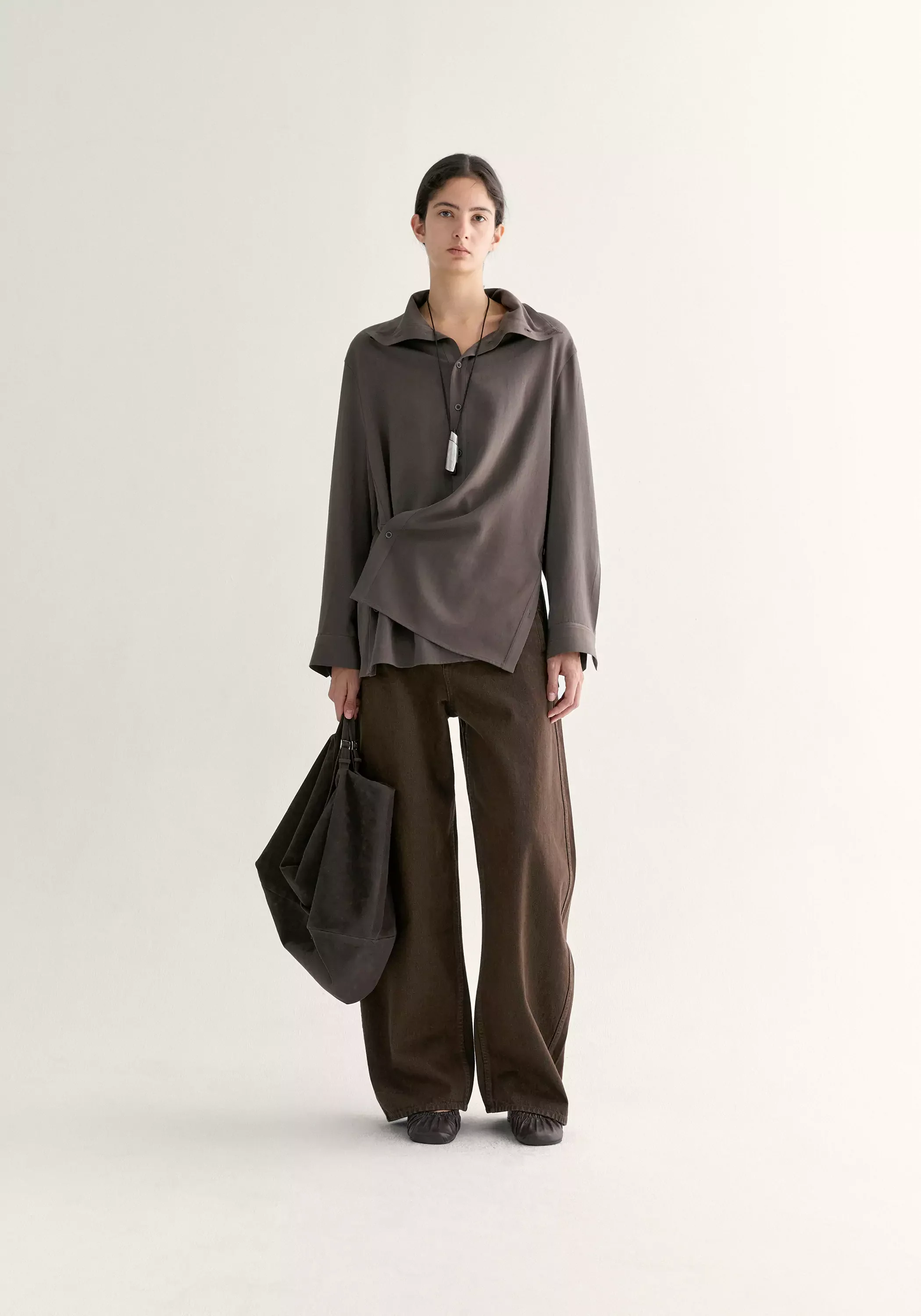 Two-way Collar Shirt - Image 4