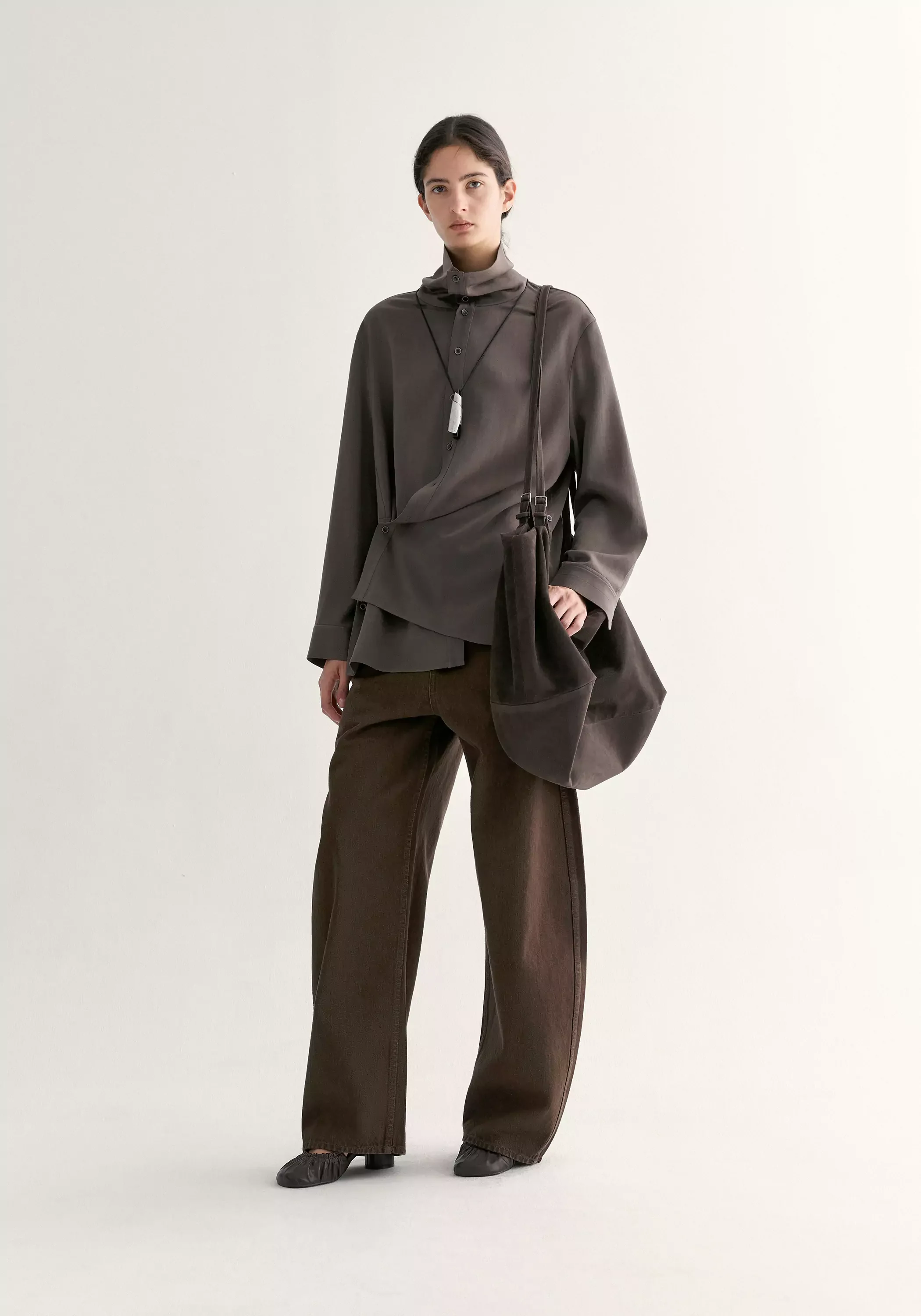 Two-way Collar Shirt - Image 6