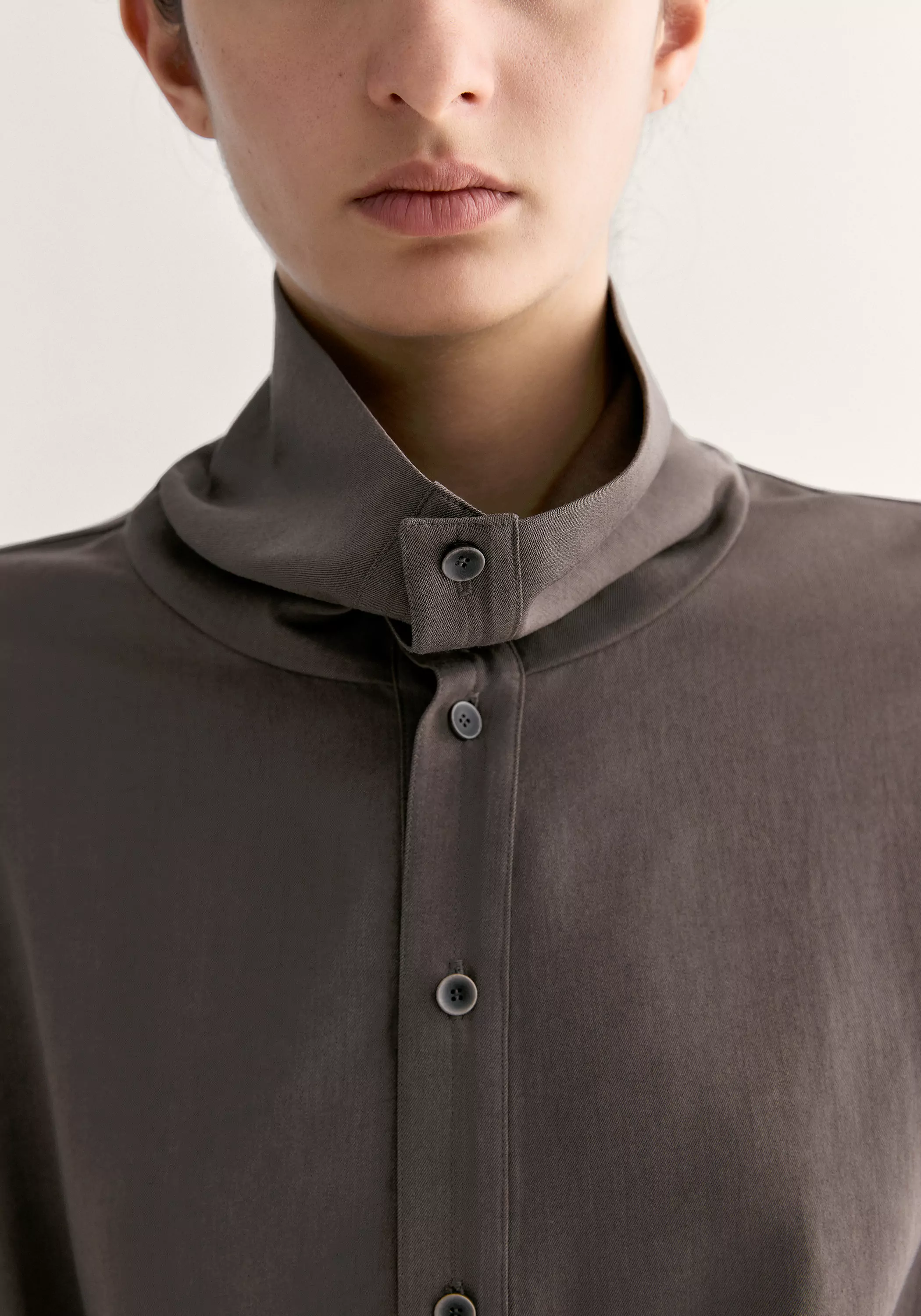 Two-way Collar Shirt - Image 9