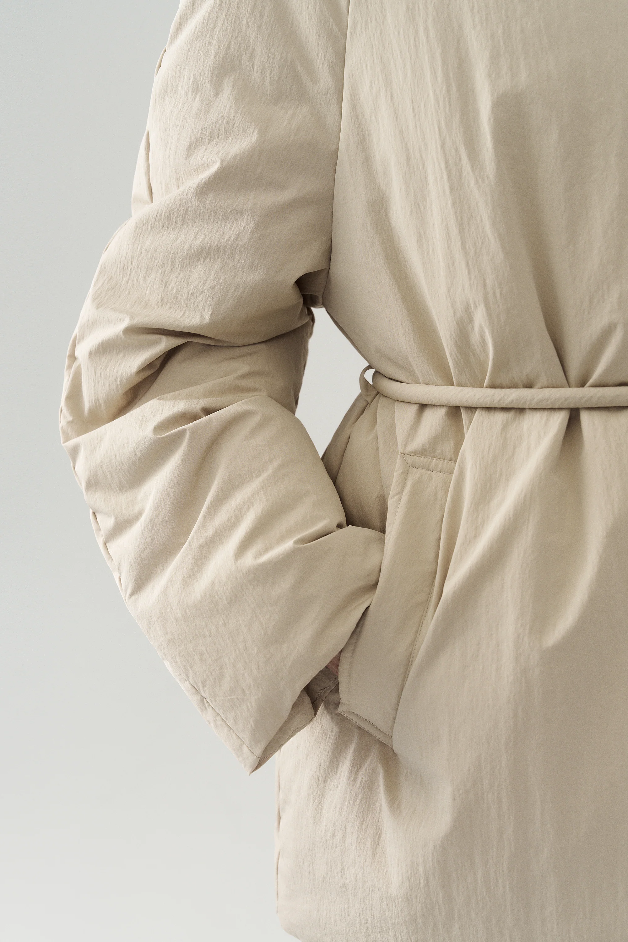 Two-Way Collar Short Down Jacket - Image 15