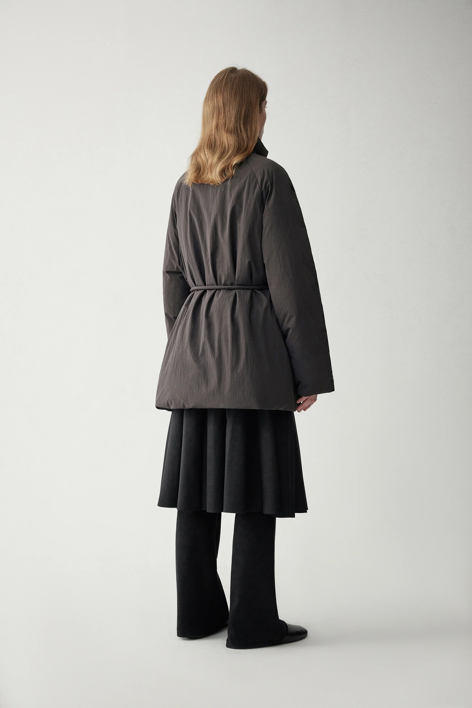 Two-Way Collar Short Down Jacket - Image 6