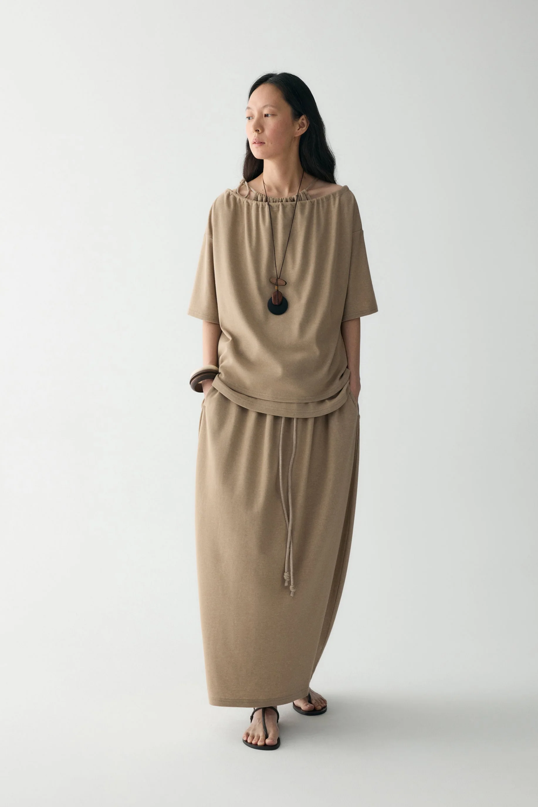 Two-way Knitted T-shirt - Image 13