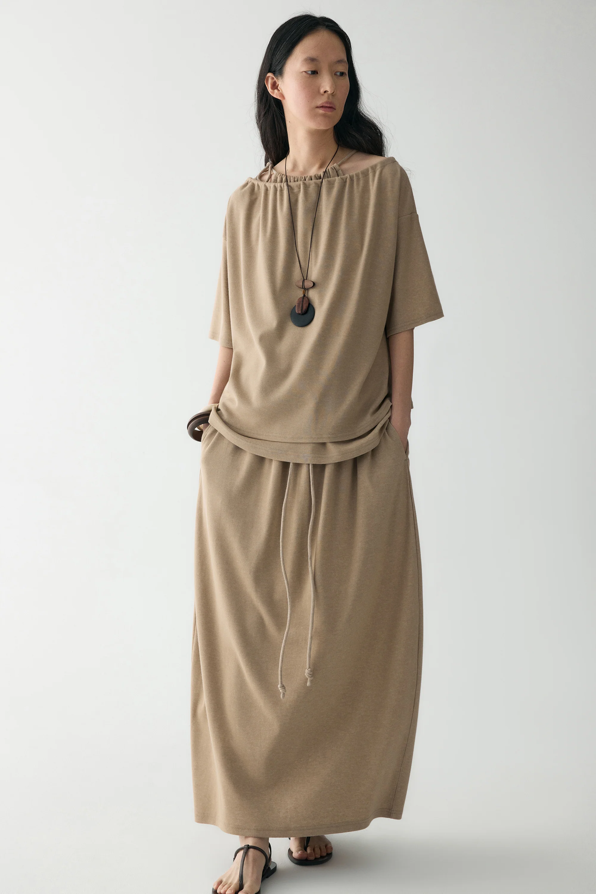 Two-way Knitted T-shirt - Image 14