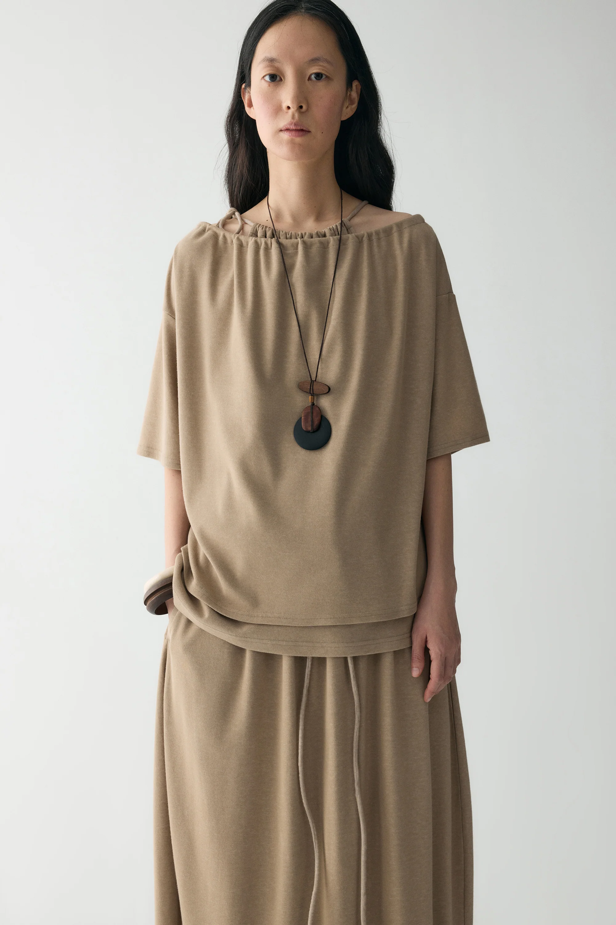 Two-way Knitted T-shirt - Image 16