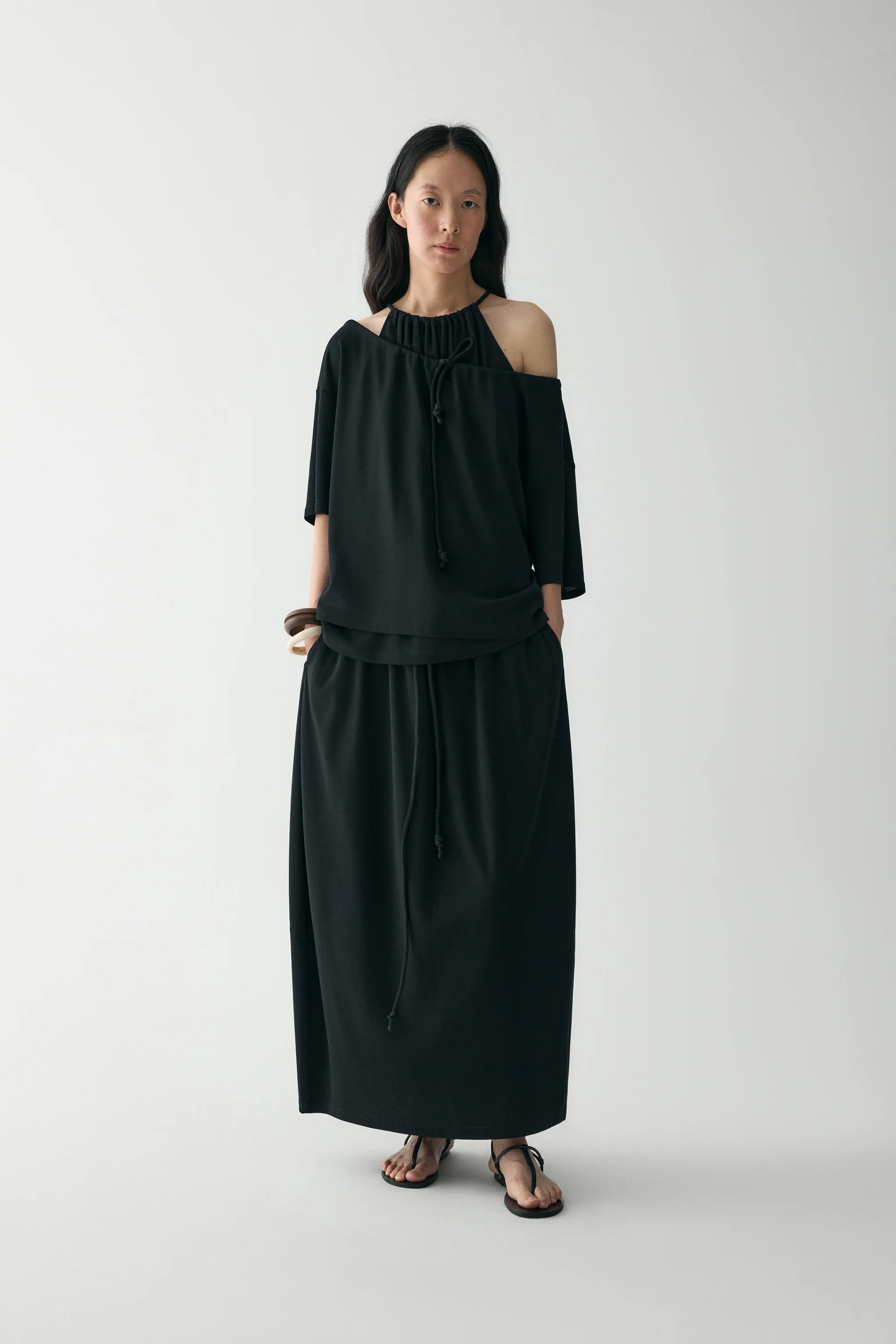 Two-way Knitted T-shirt - Image 18
