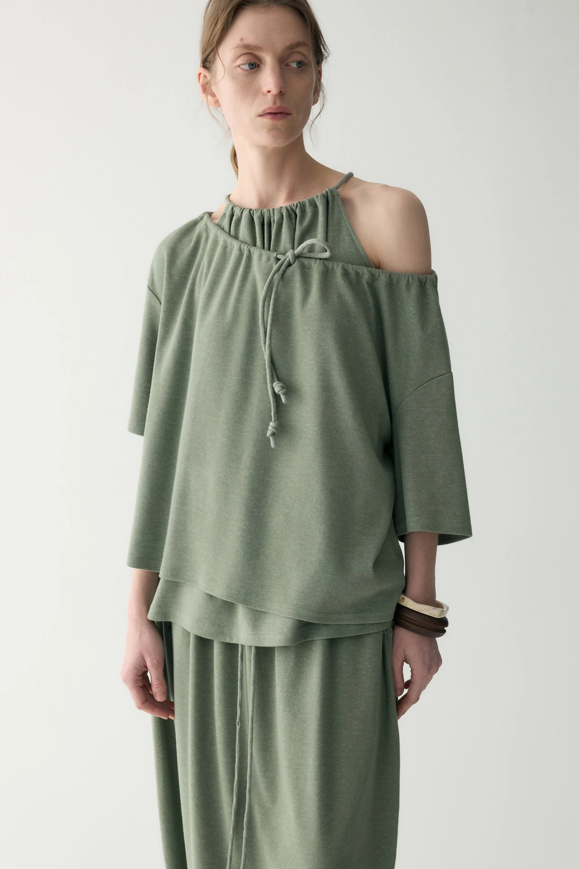 Two-way Knitted T-shirt - Image 6