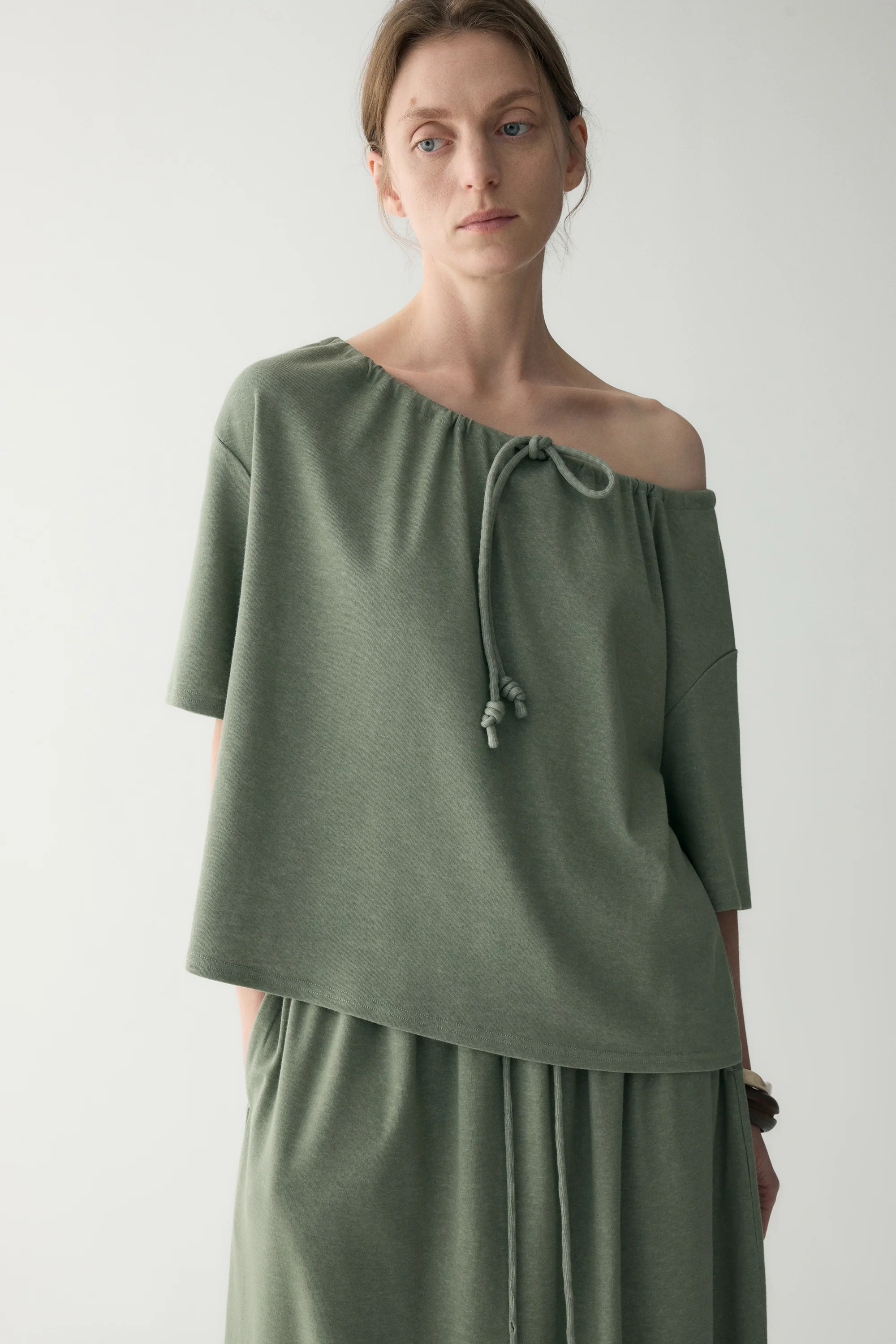 Two-way Knitted T-shirt - Image 7