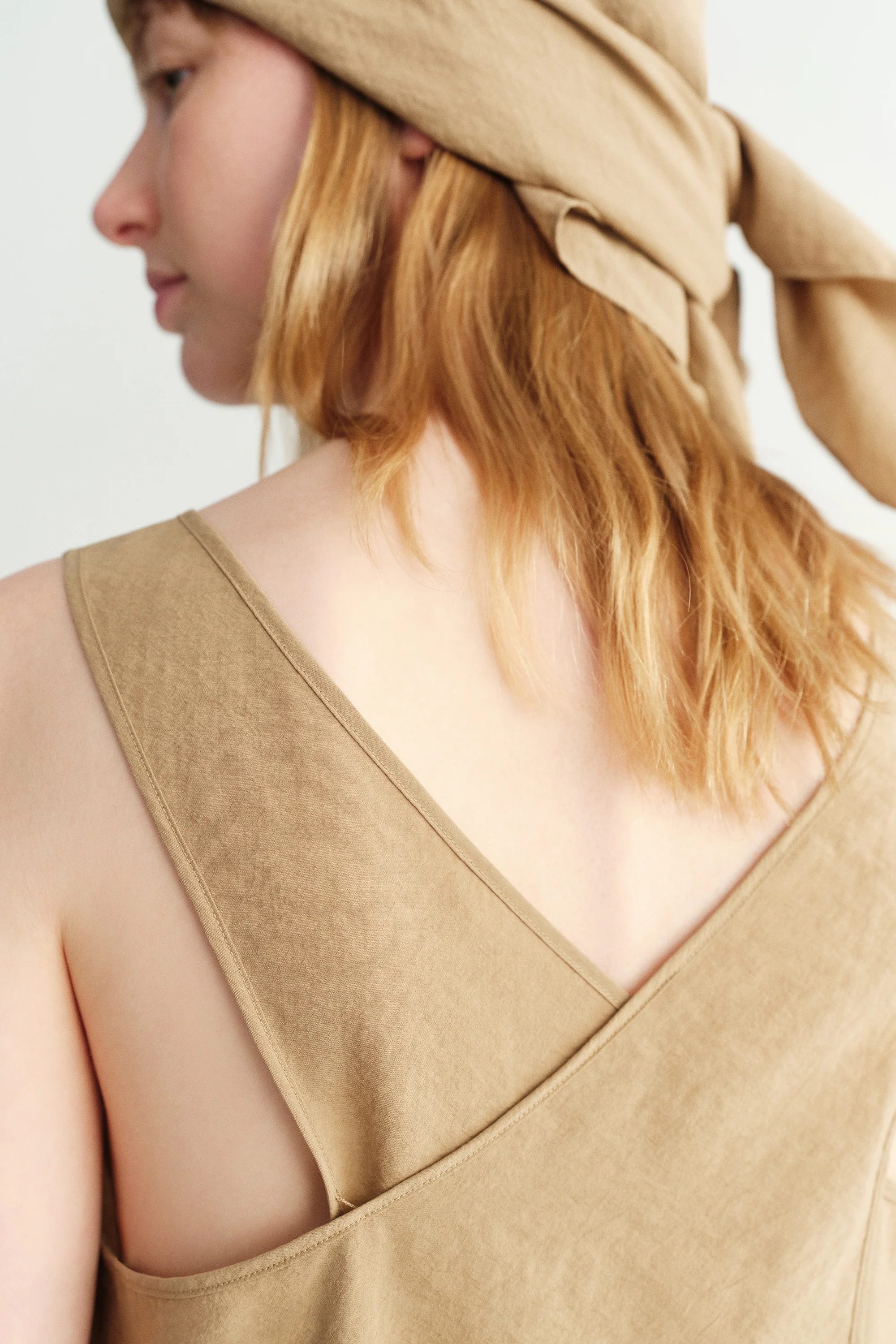 U-neckline Silk Top - Image 10