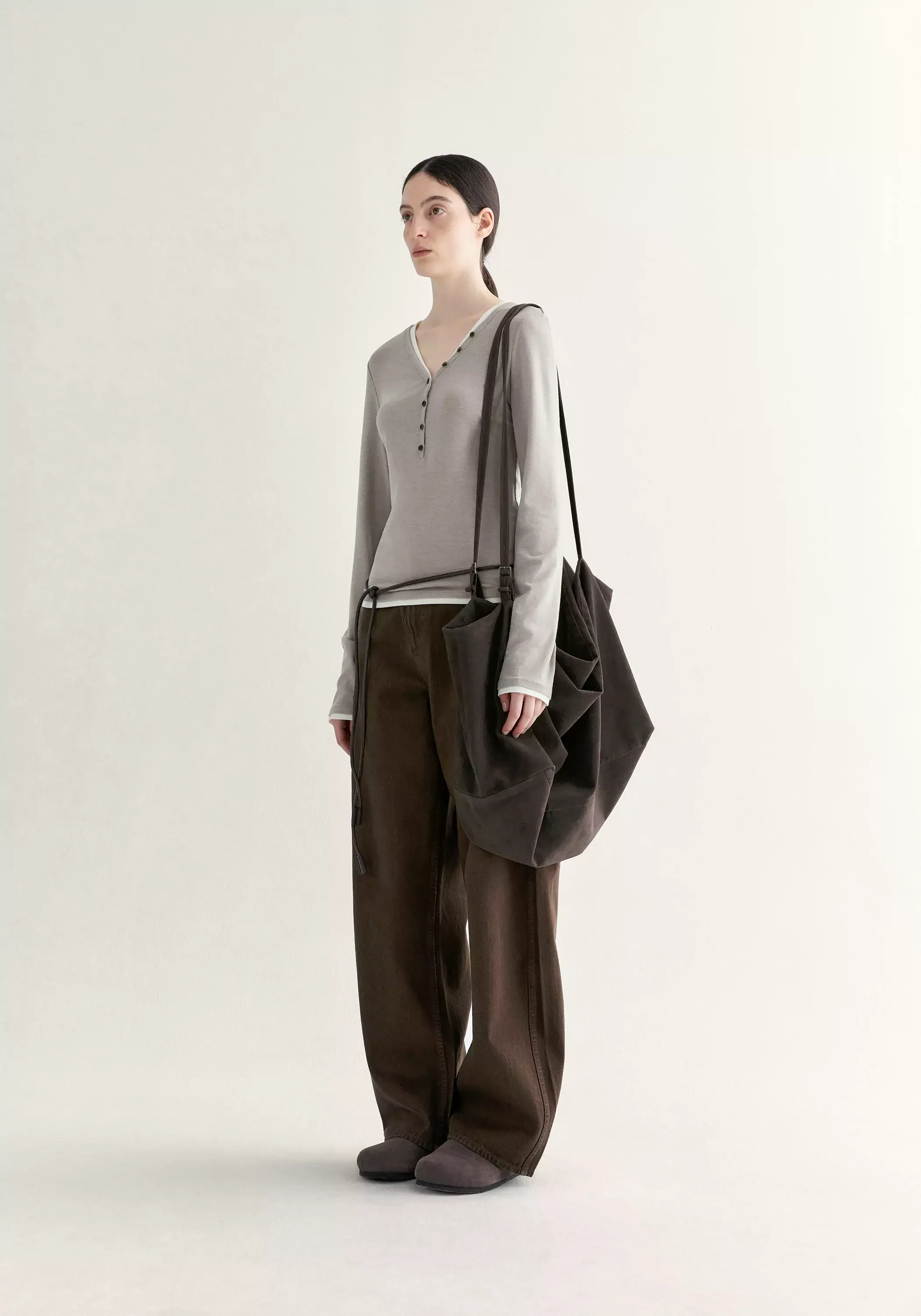 V-neck Buttoned Top - Image 6