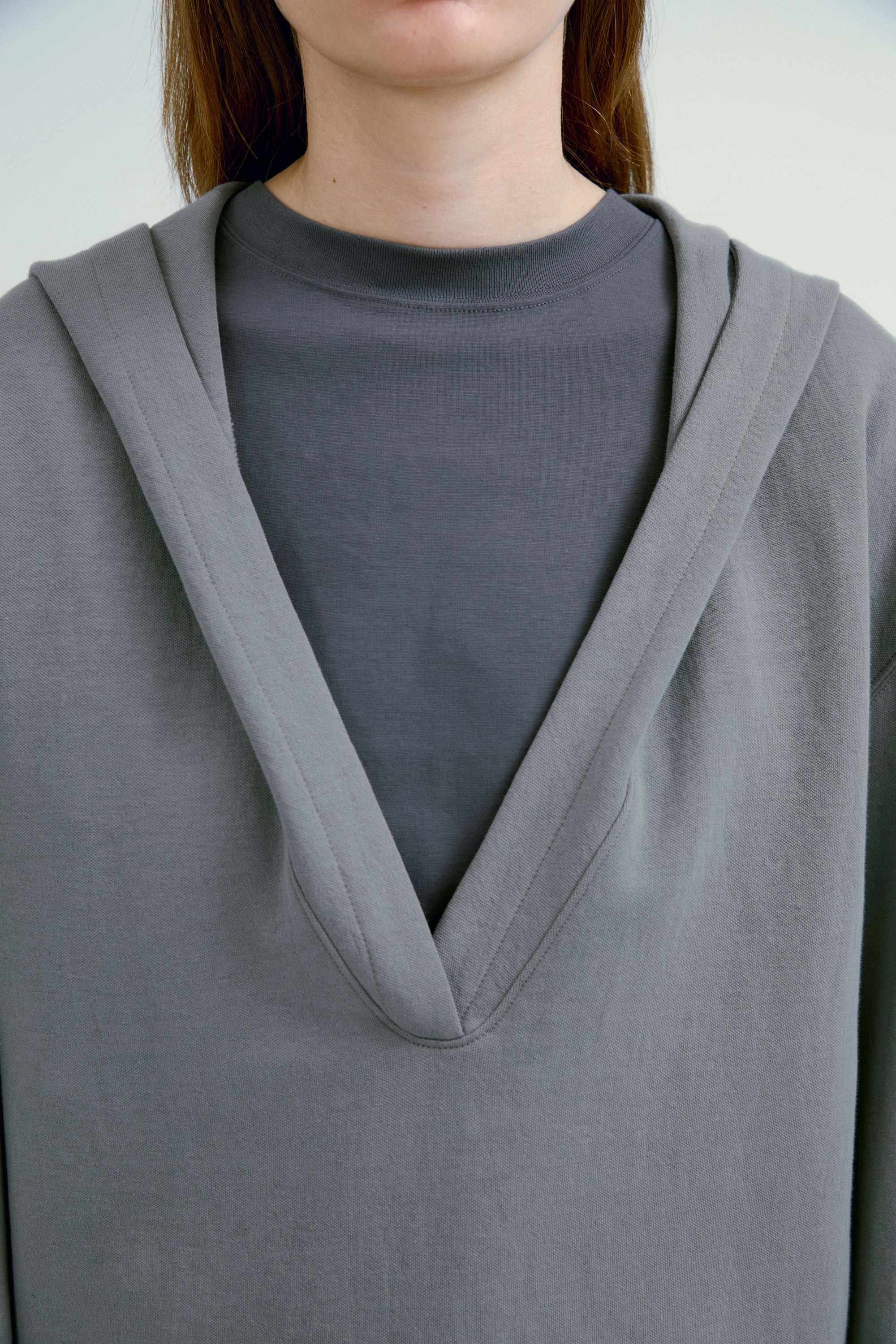 V-neck Hoodie - Image 14