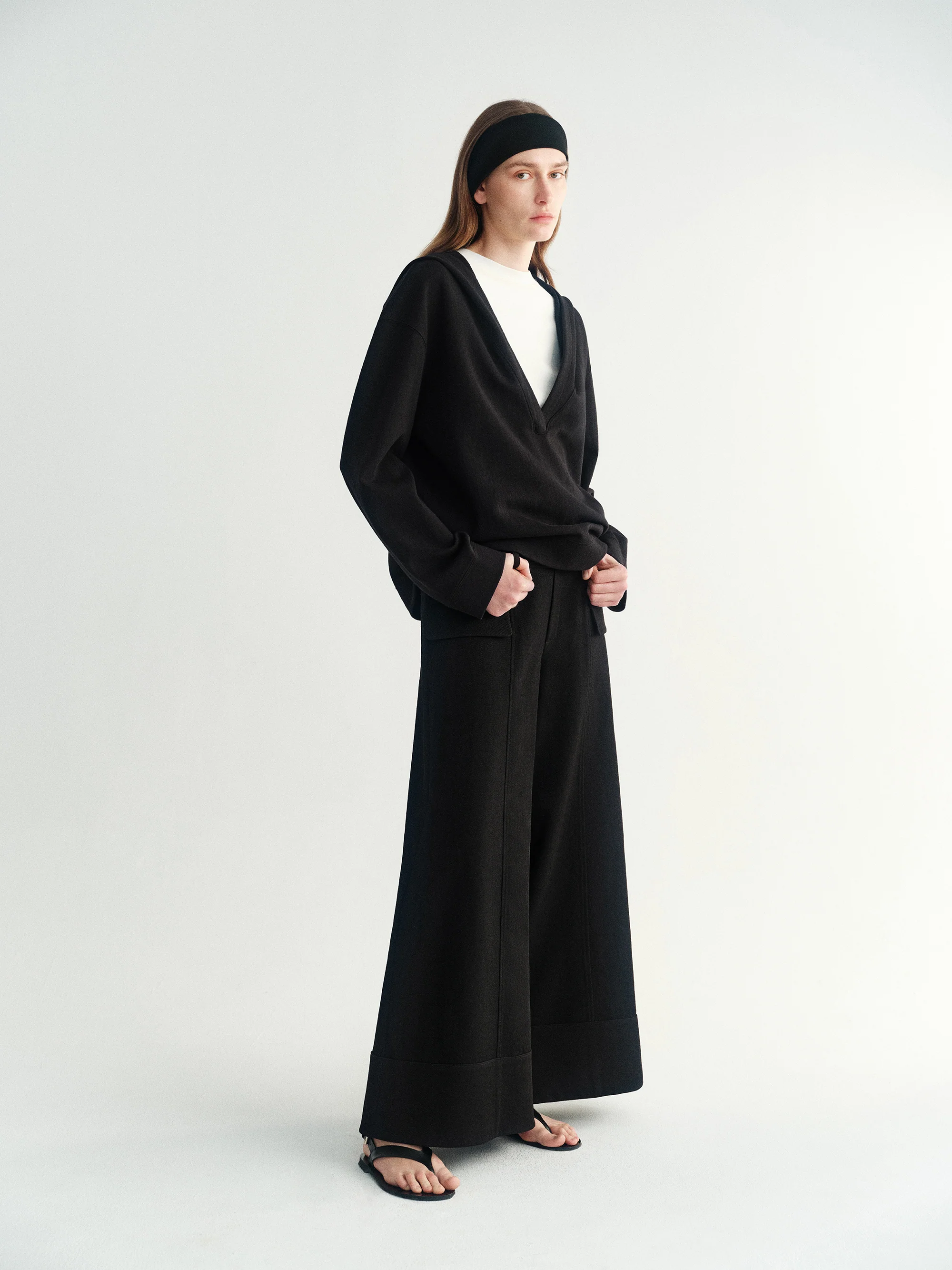 V-neck Hoodie - Image 18