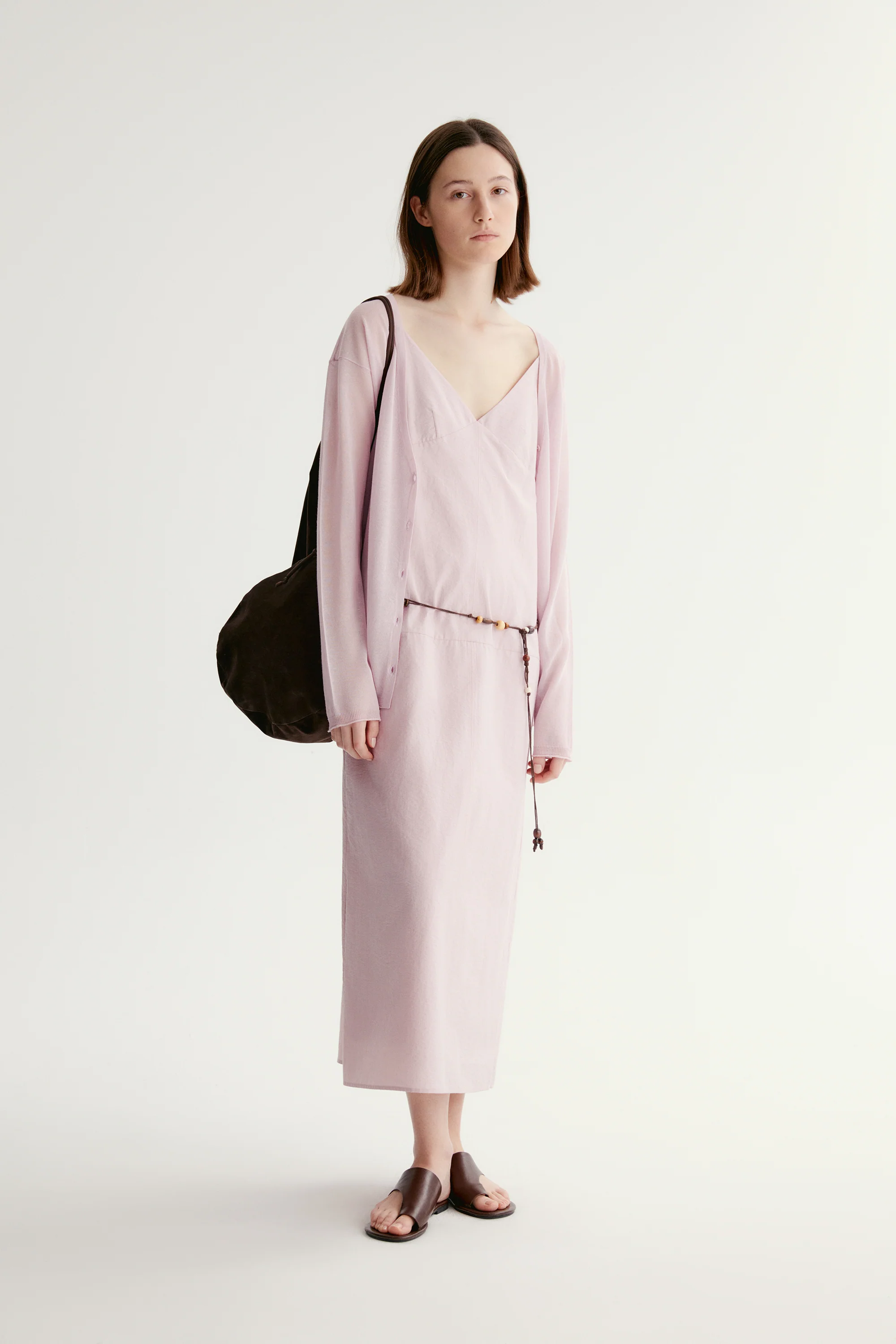 V-neck Knitted Cardigan - Image 20