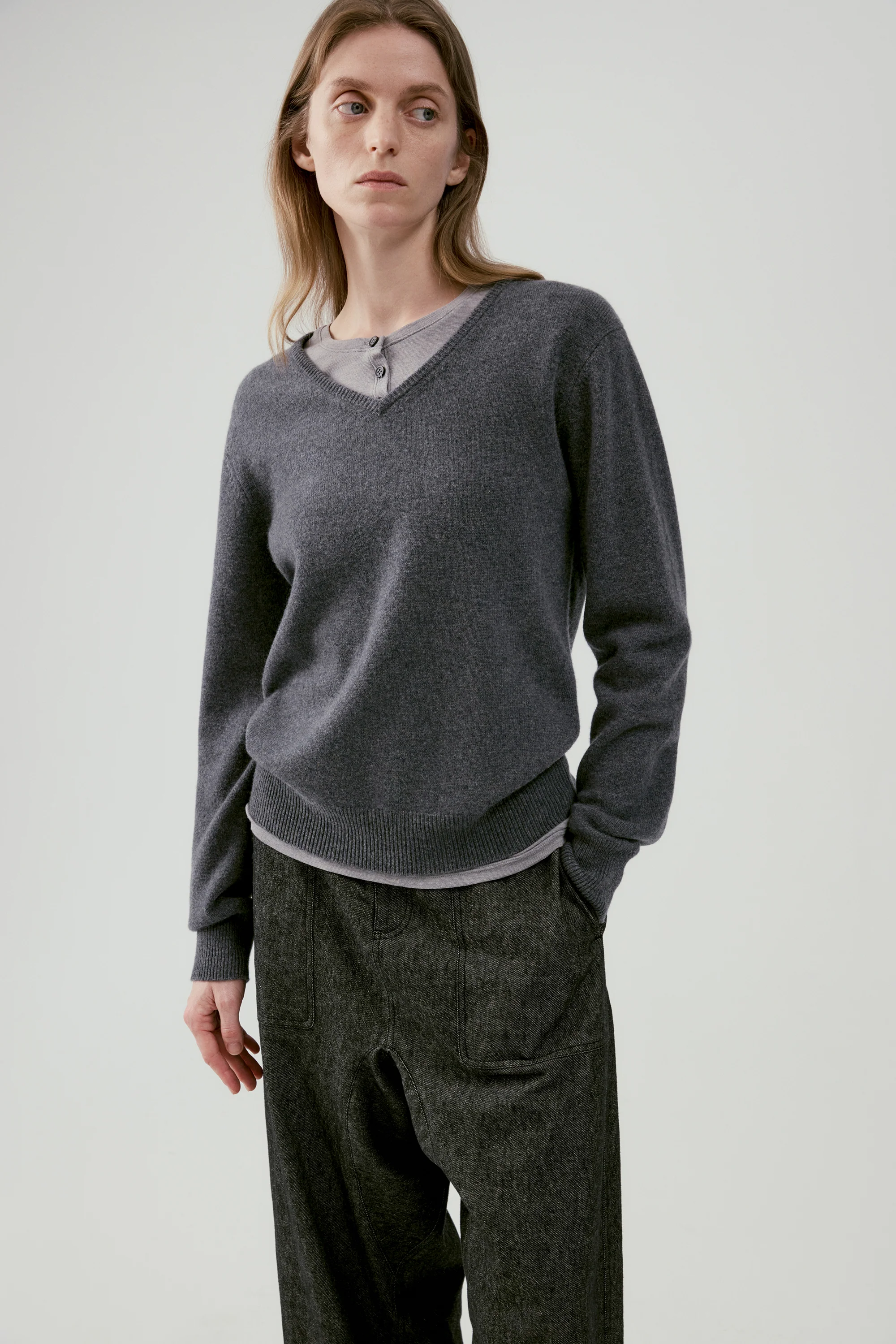 V-neck Knitted Top - Image 11