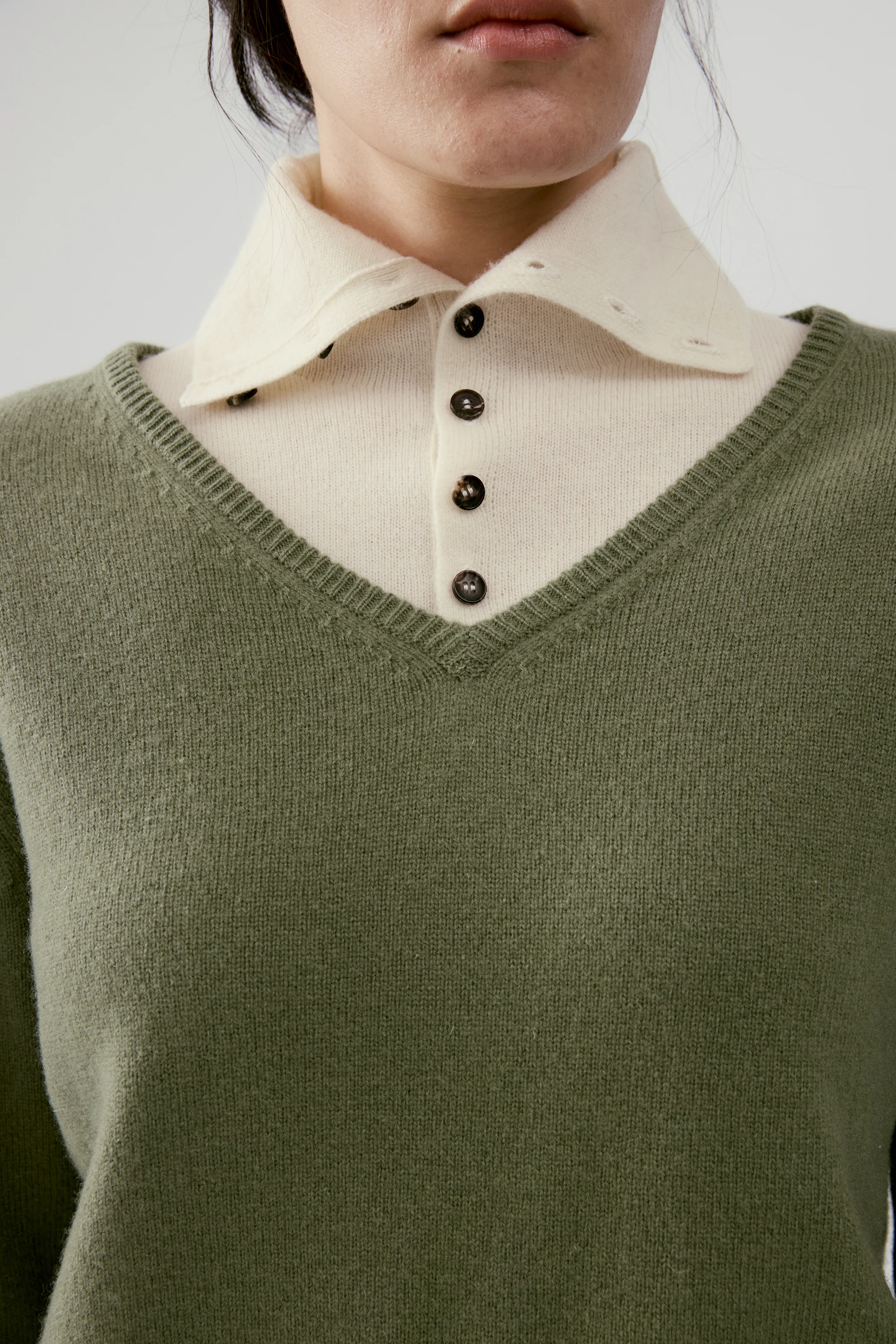V-neck Knitted Top - Image 19
