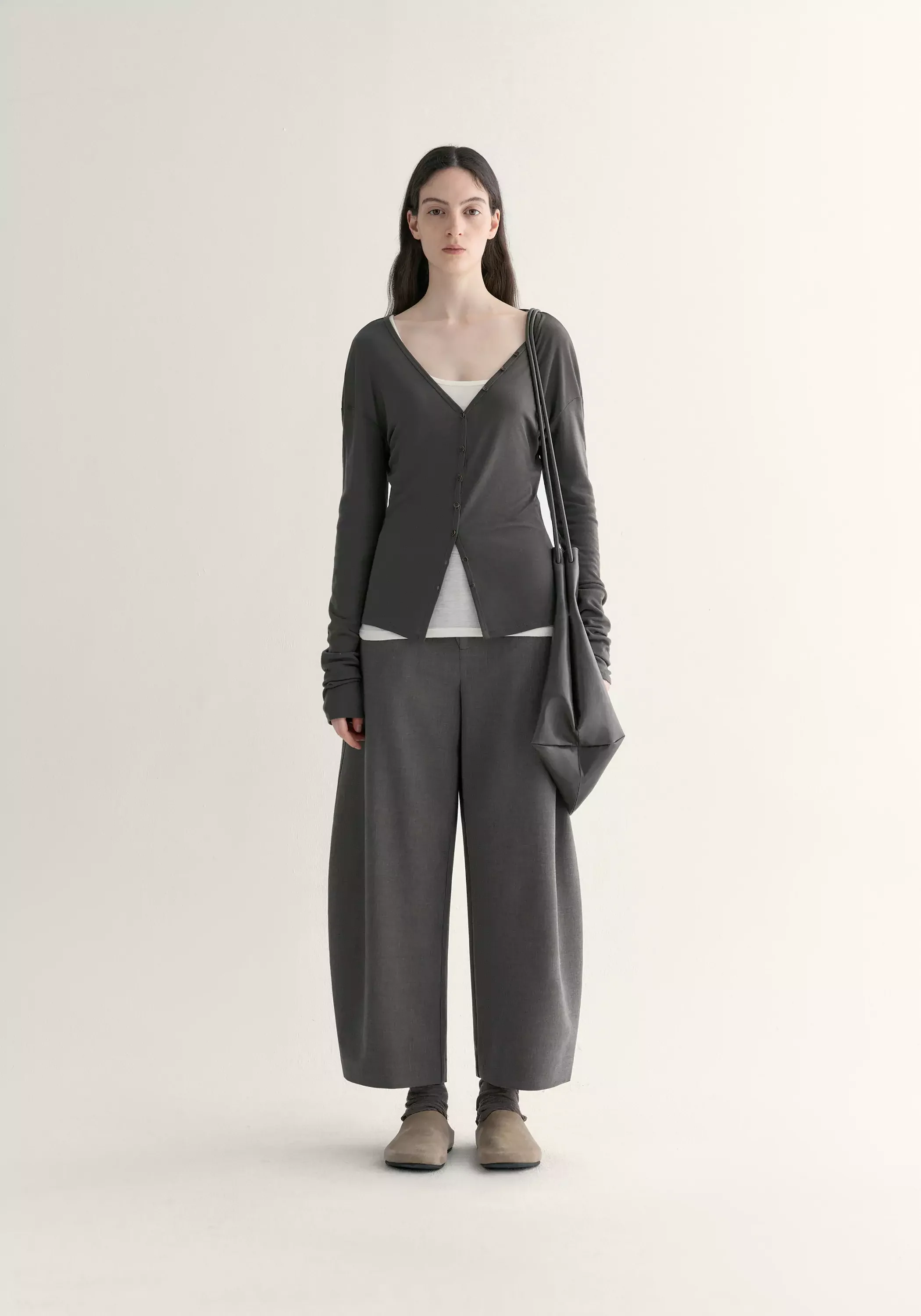 V-neck Knitted Top - Image 12
