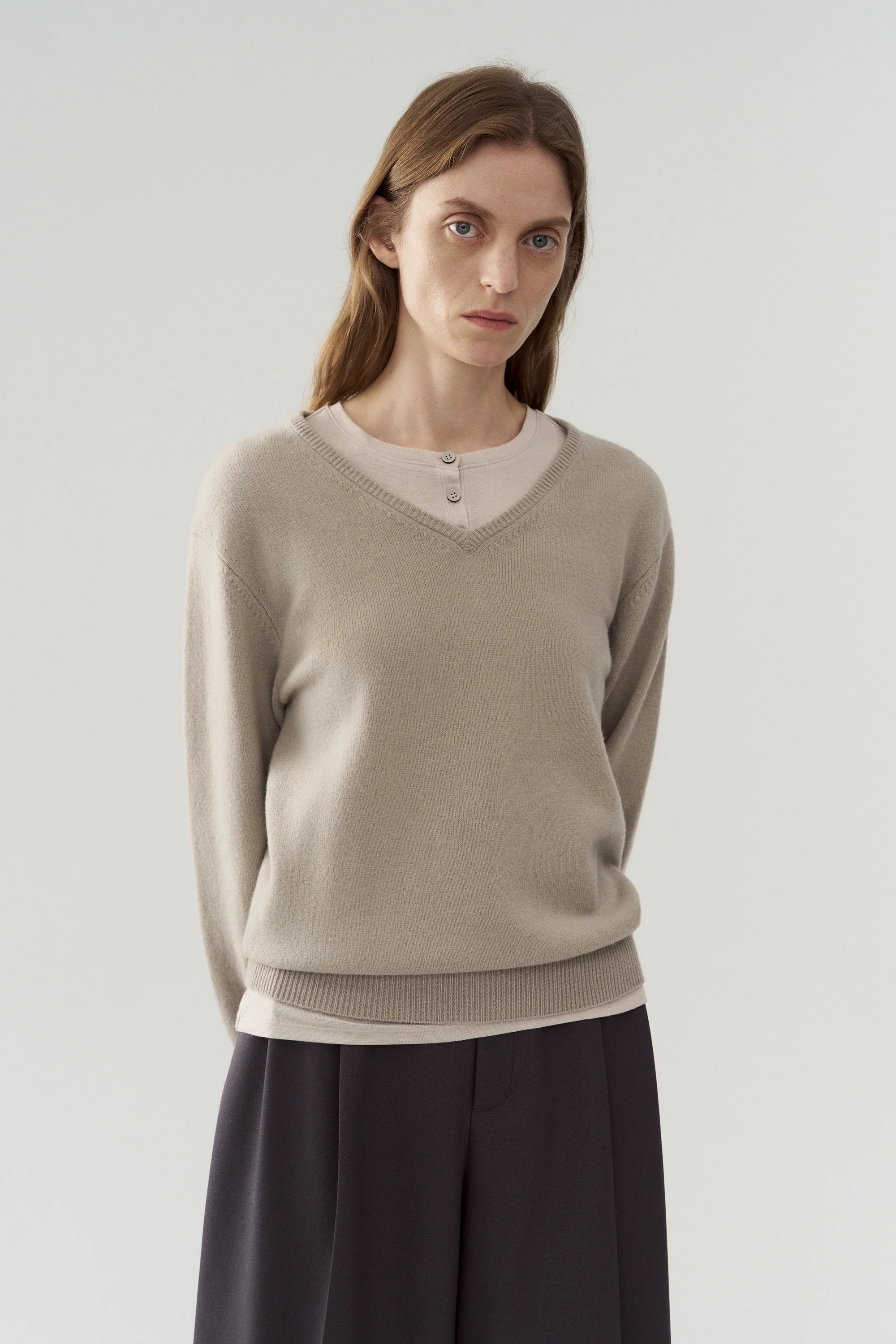 V-neck Knitted Top - Image 5
