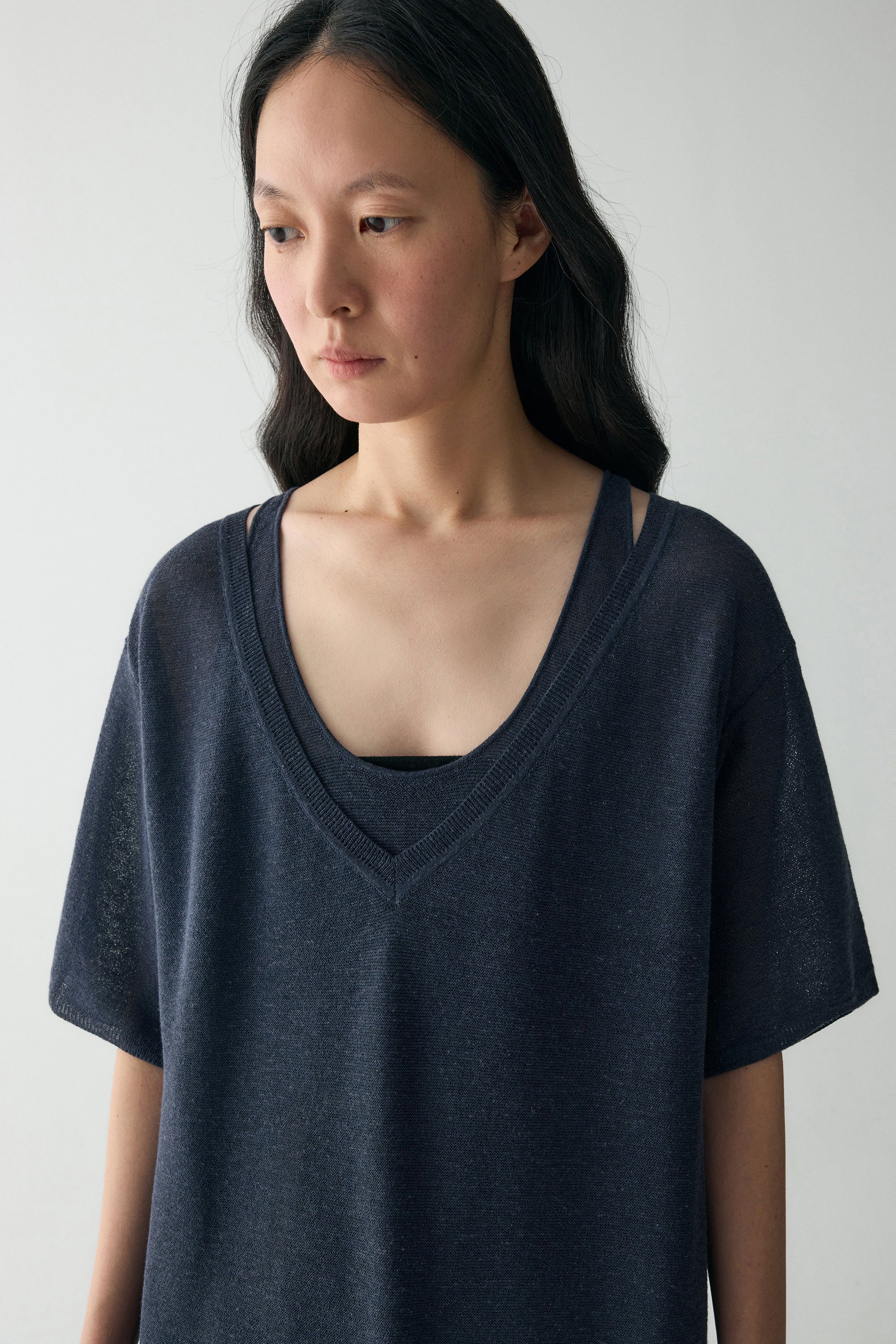 V-neck Smock Dress - Image 12