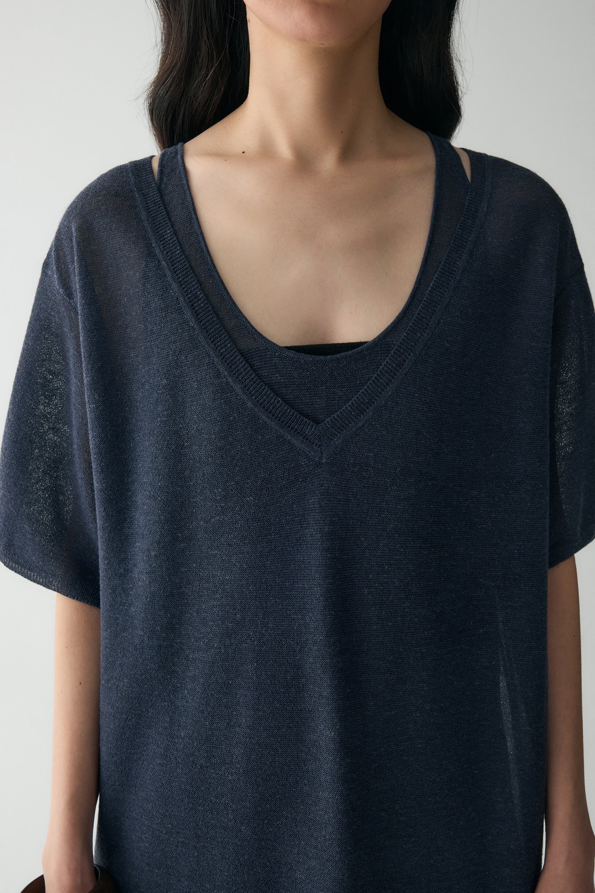 V-neck Smock Dress - Image 13