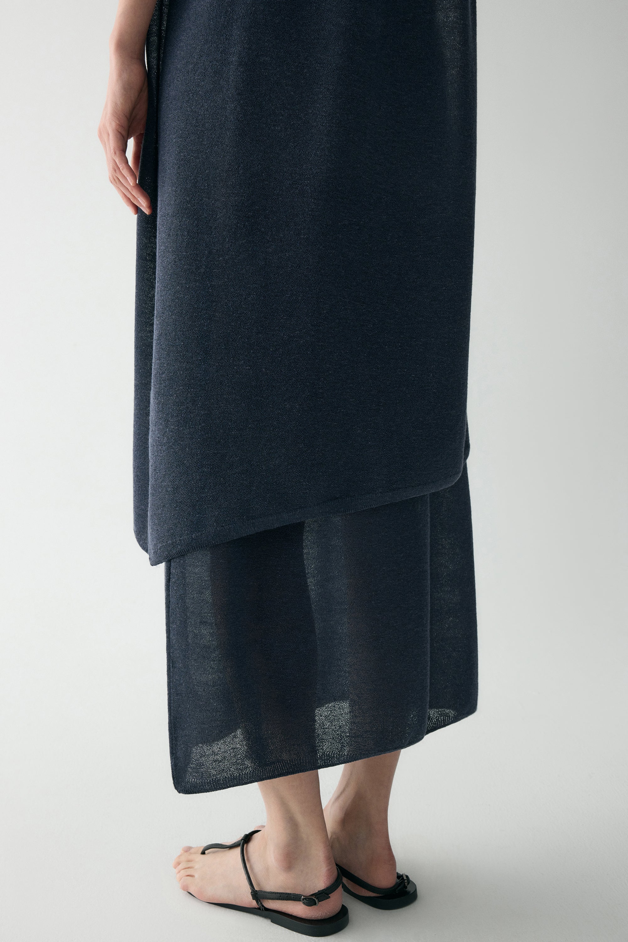 V-neck Smock Dress - Image 15