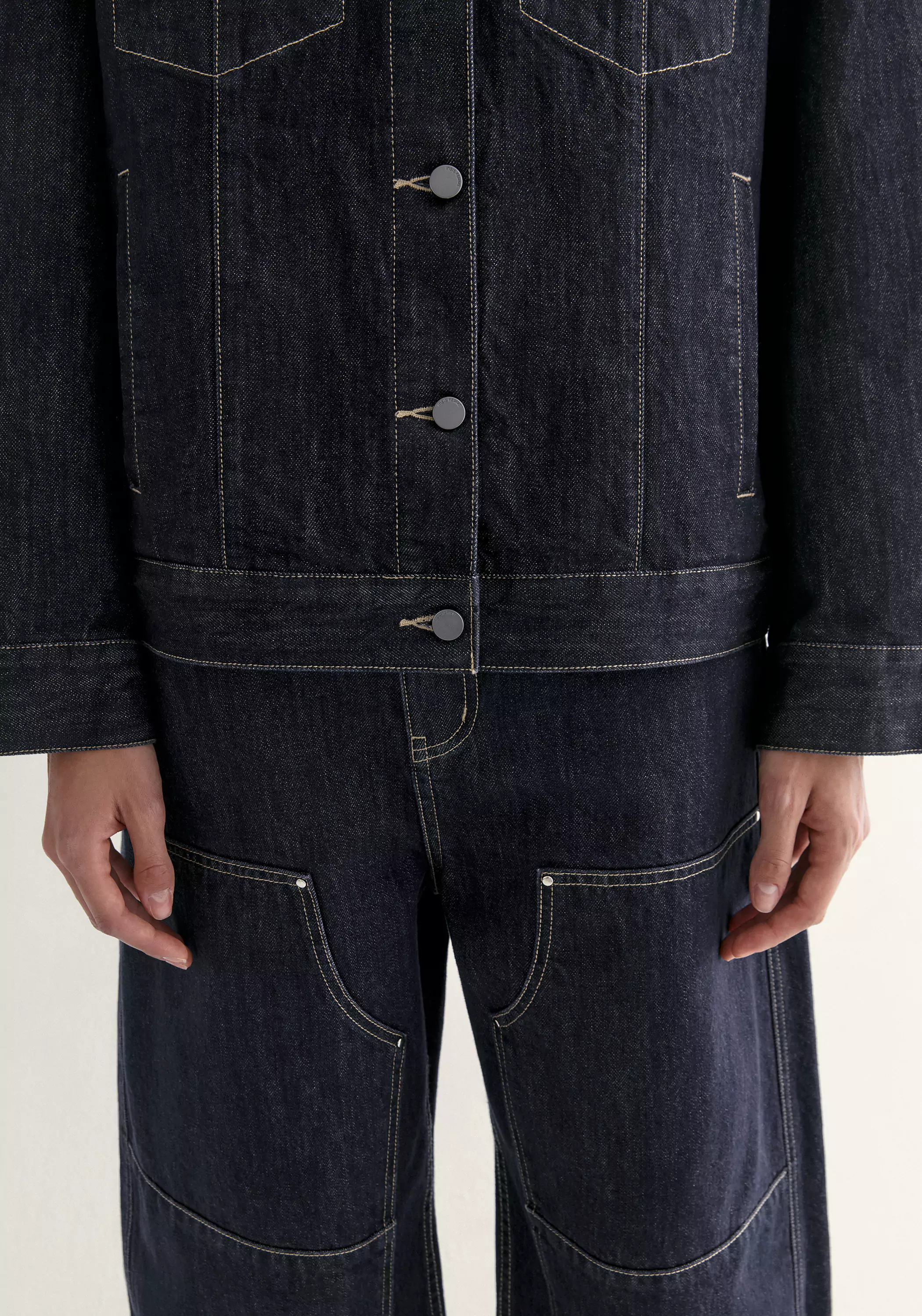 Volume Denim Jacket - Image 10