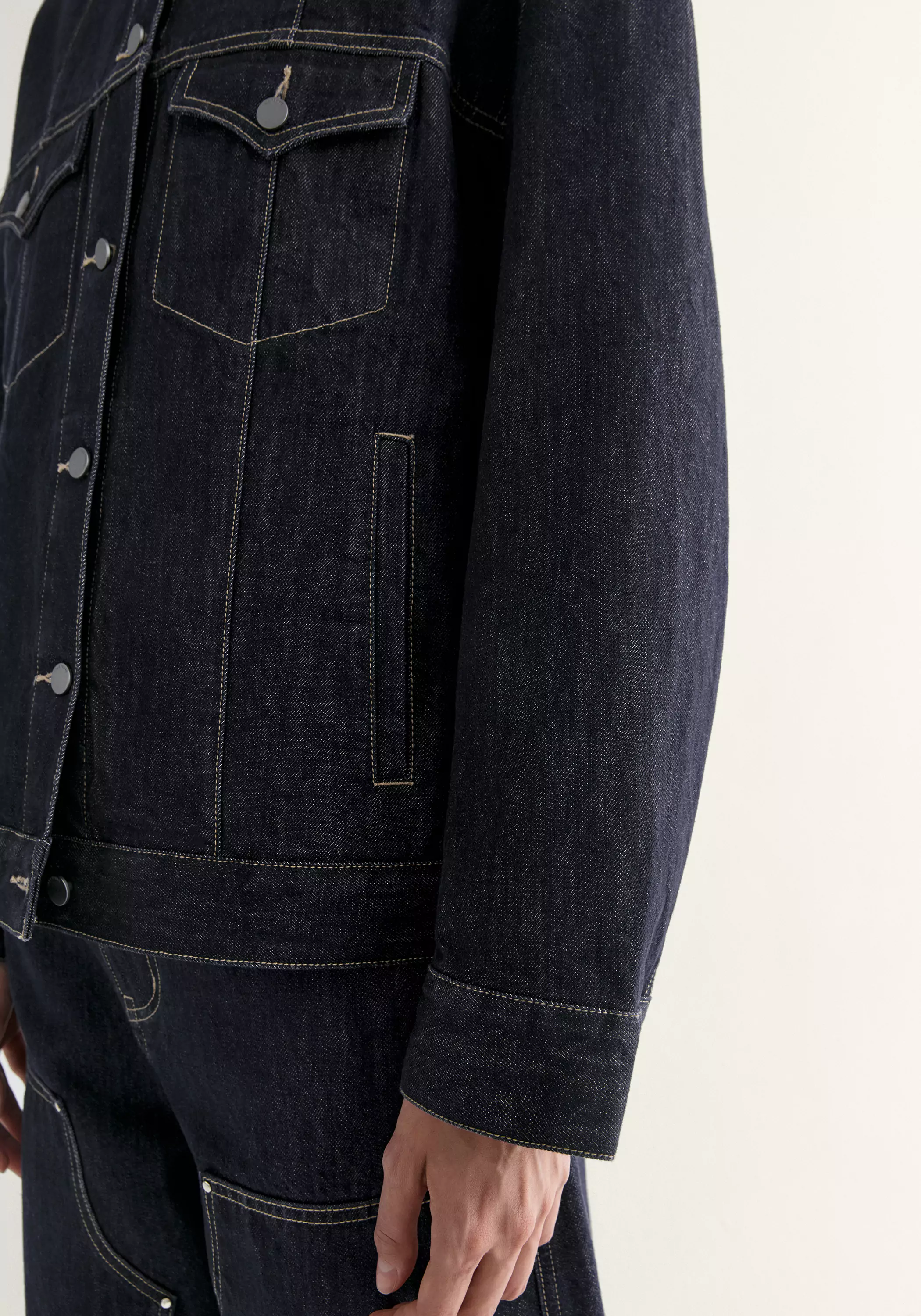 Volume Denim Jacket - Image 11