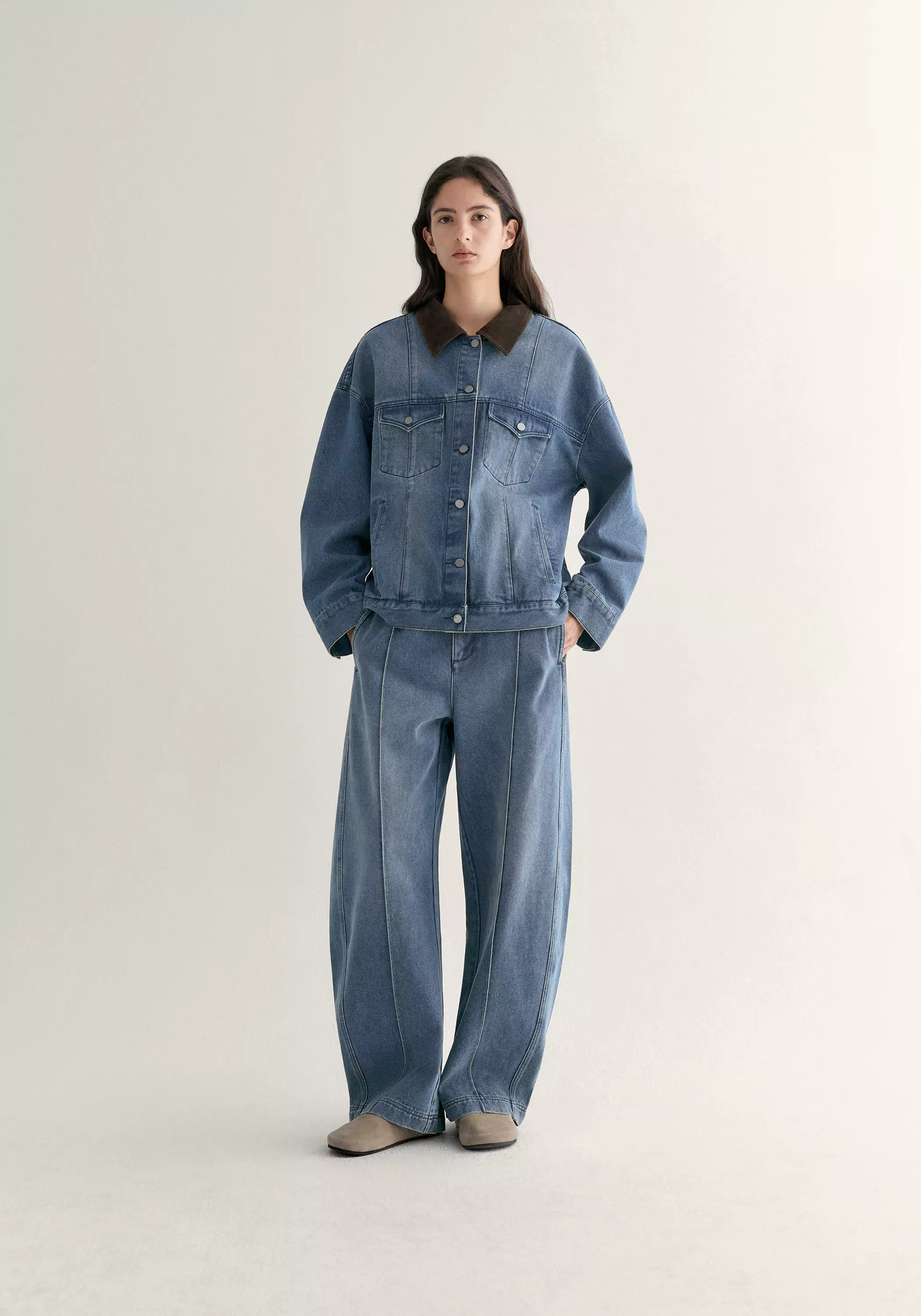 Volume Denim Jacket - Image 18