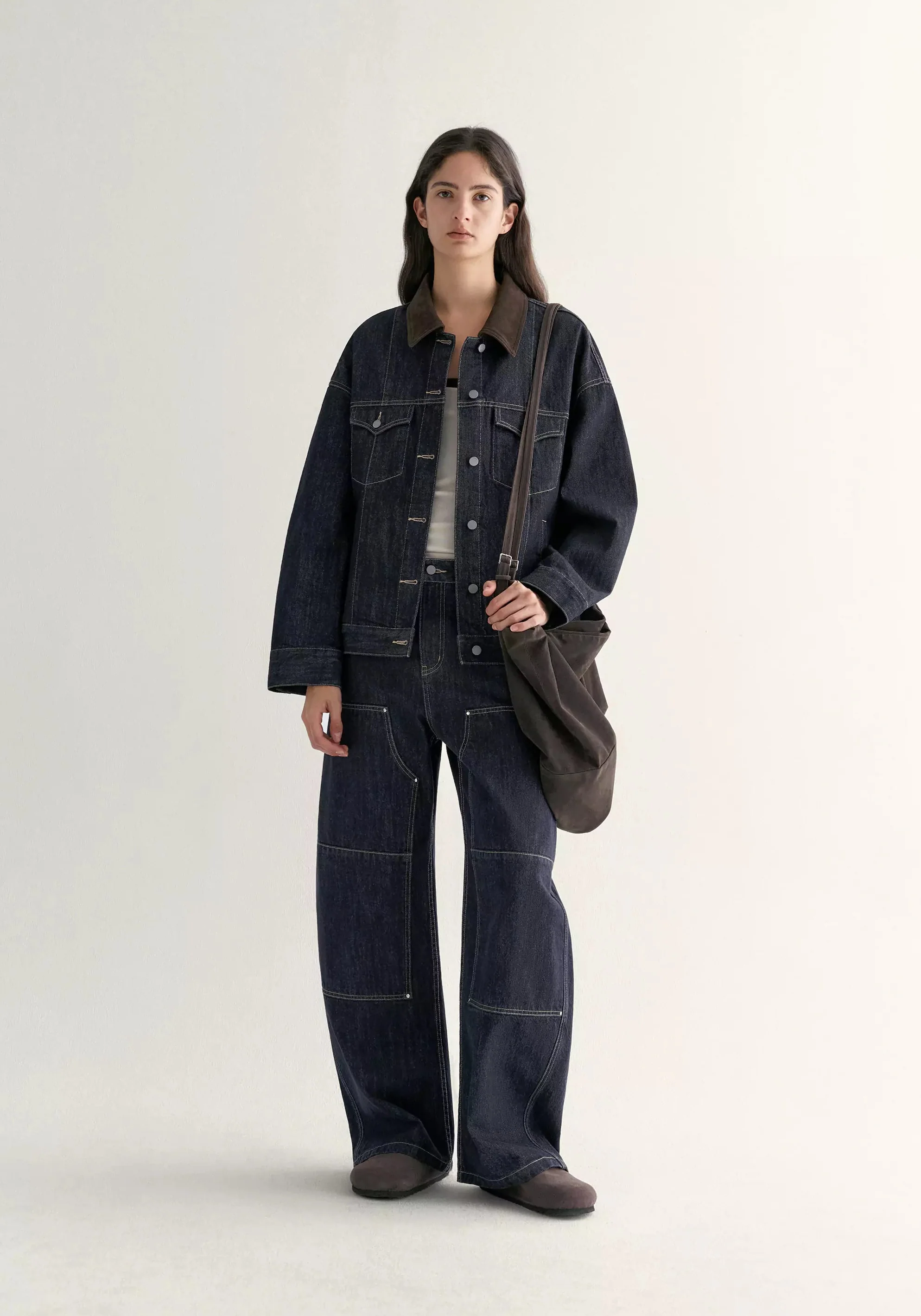 Volume Denim Jacket - Image 2