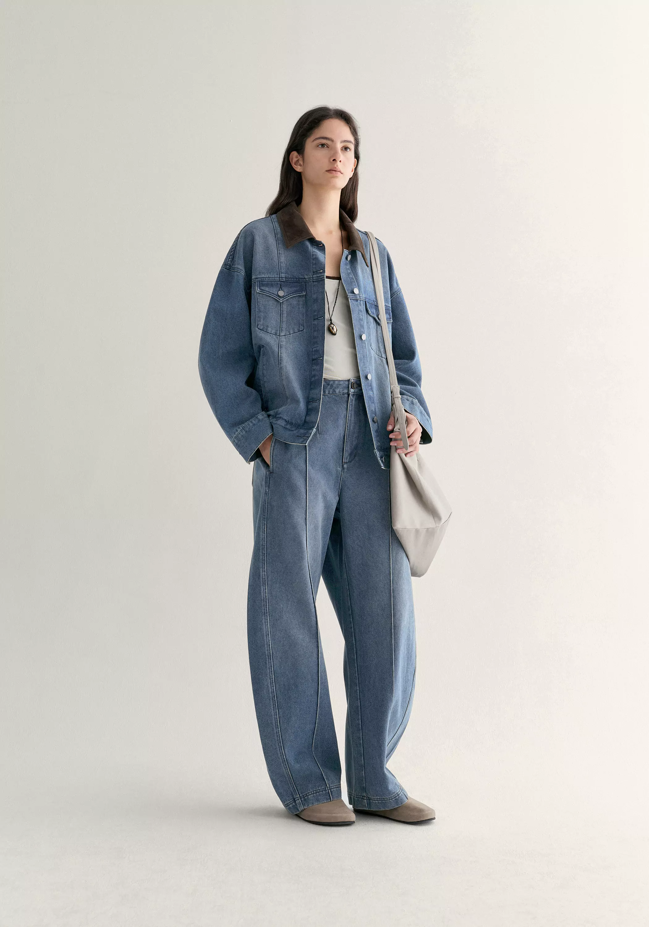 Volume Denim Jacket - Image 20