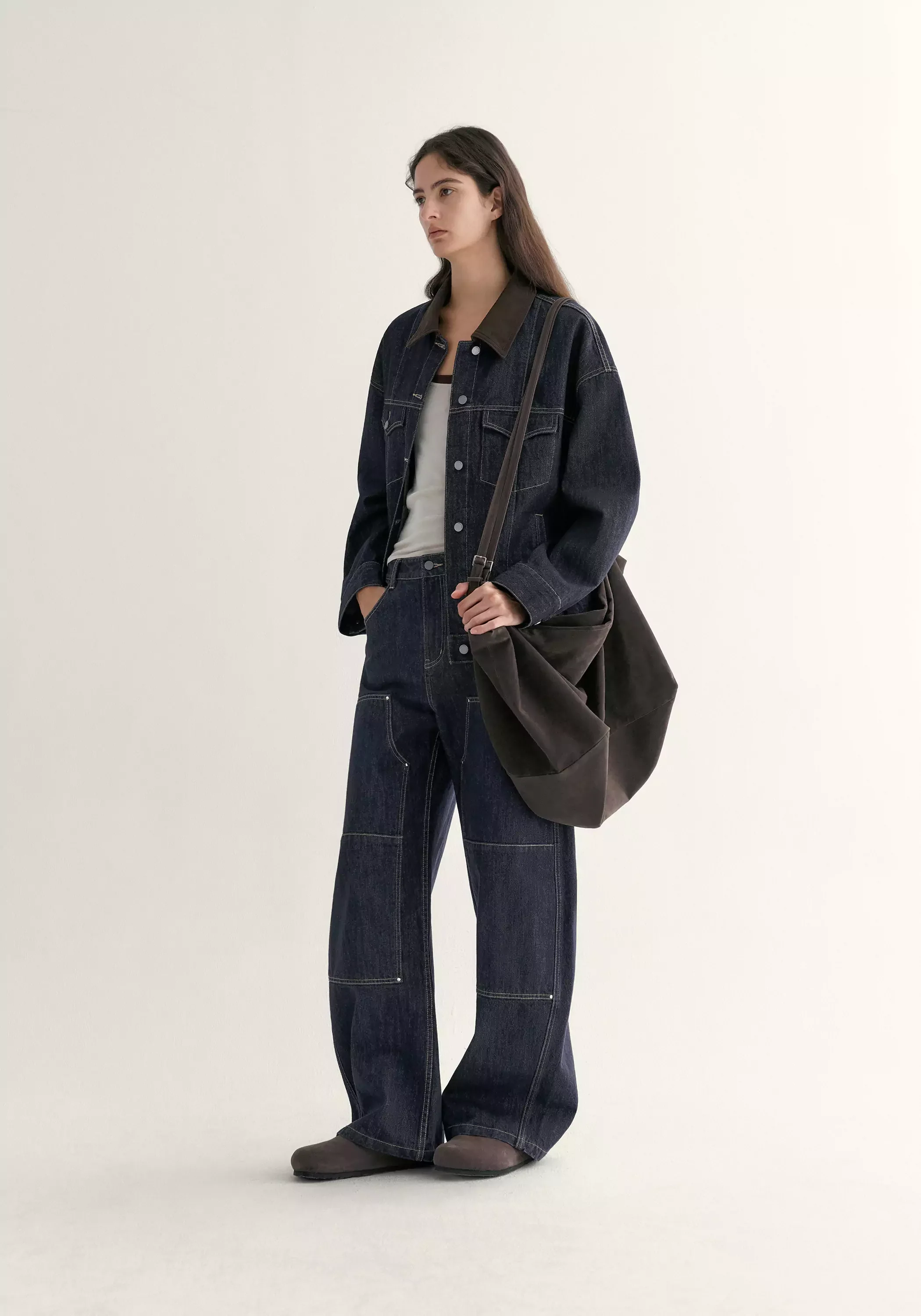 Volume Denim Jacket - Image 4