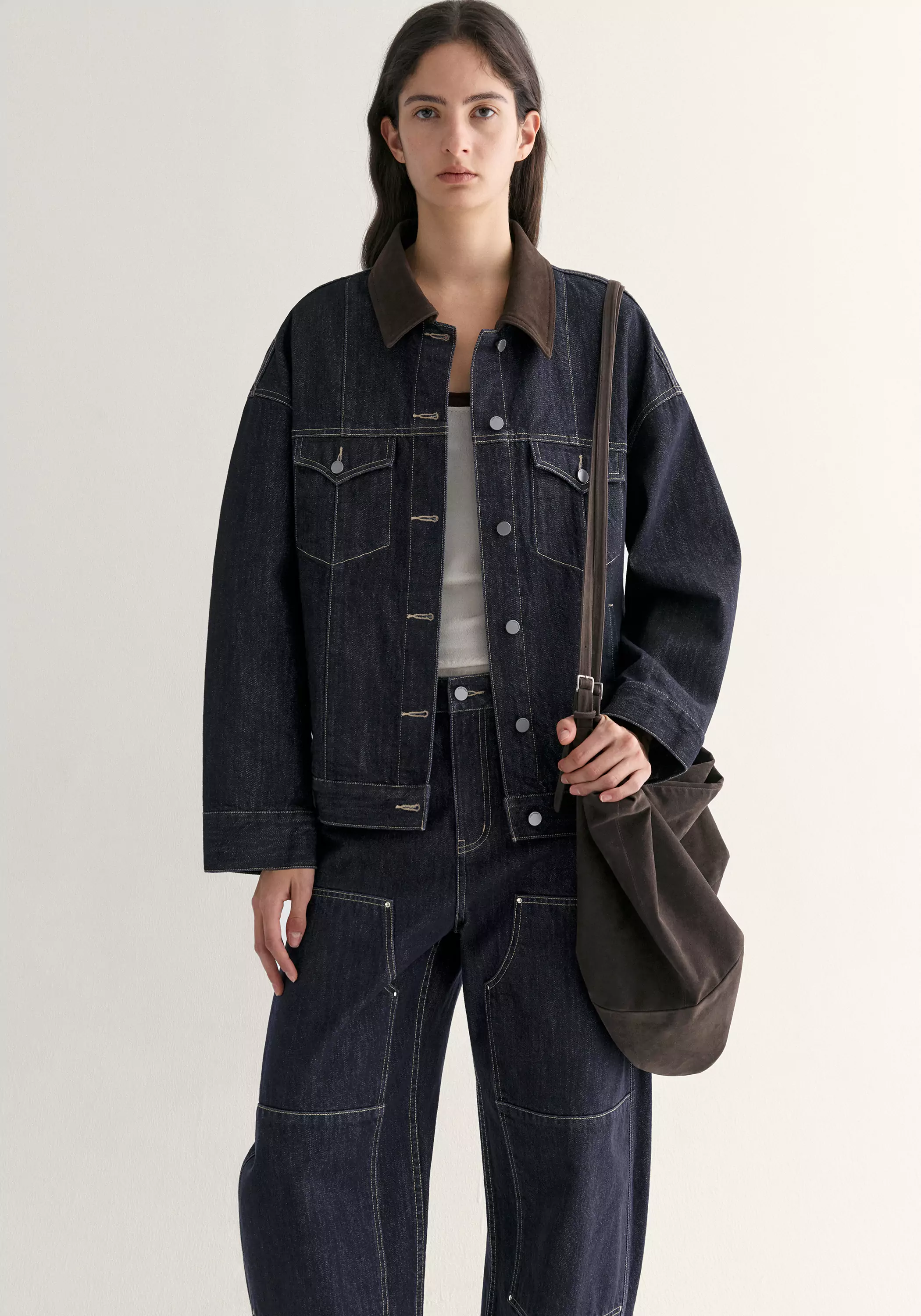 Volume Denim Jacket - Image 5