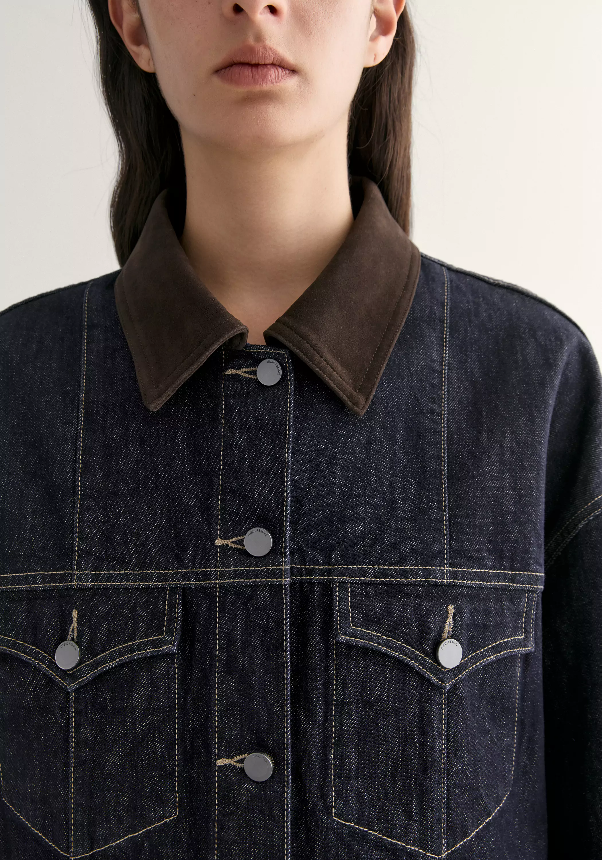 Volume Denim Jacket - Image 7