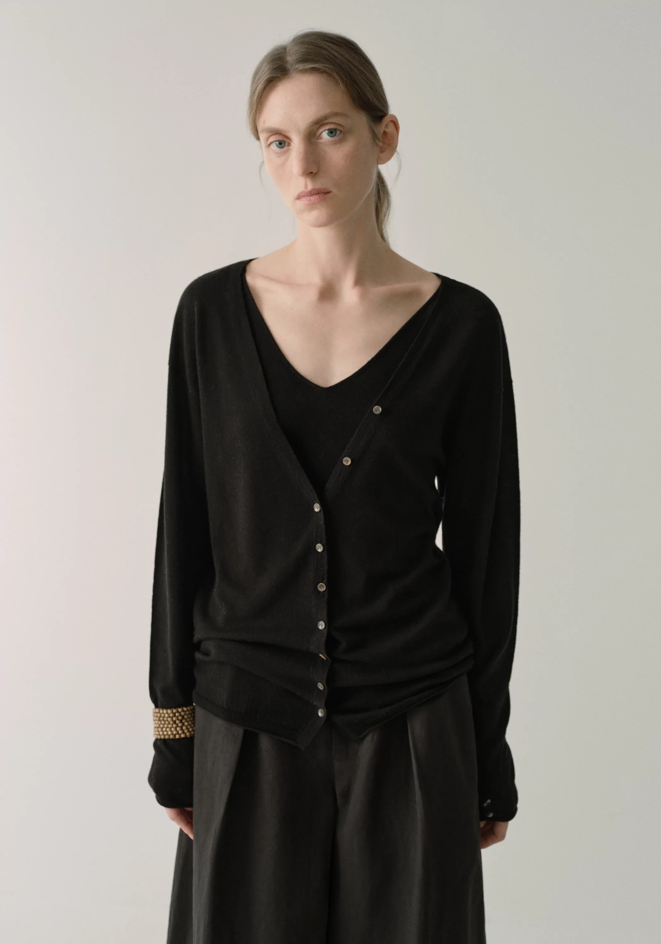 Water-soluble Wool Cardigan - Image 10