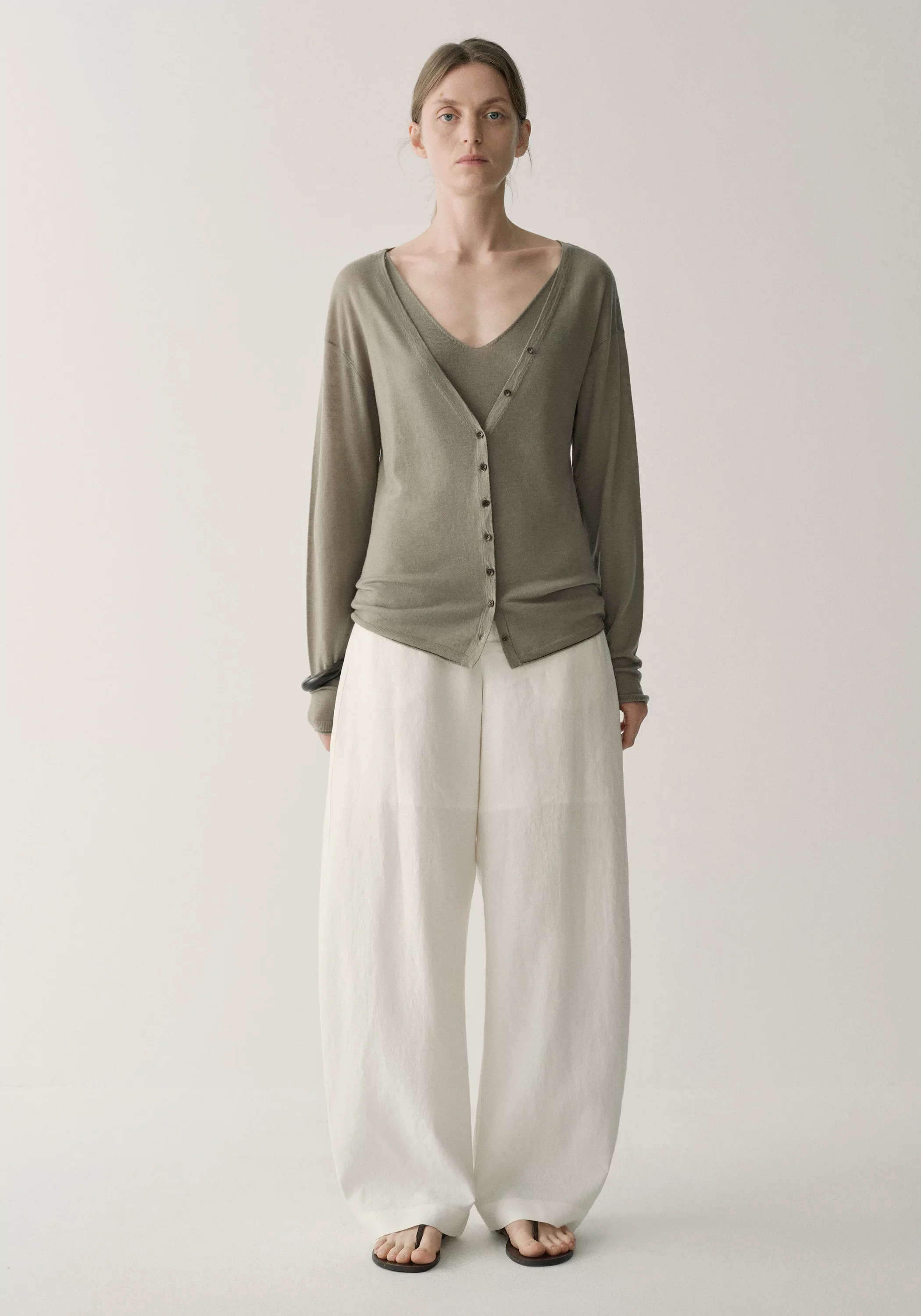 Water-soluble Wool Cardigan - Image 17