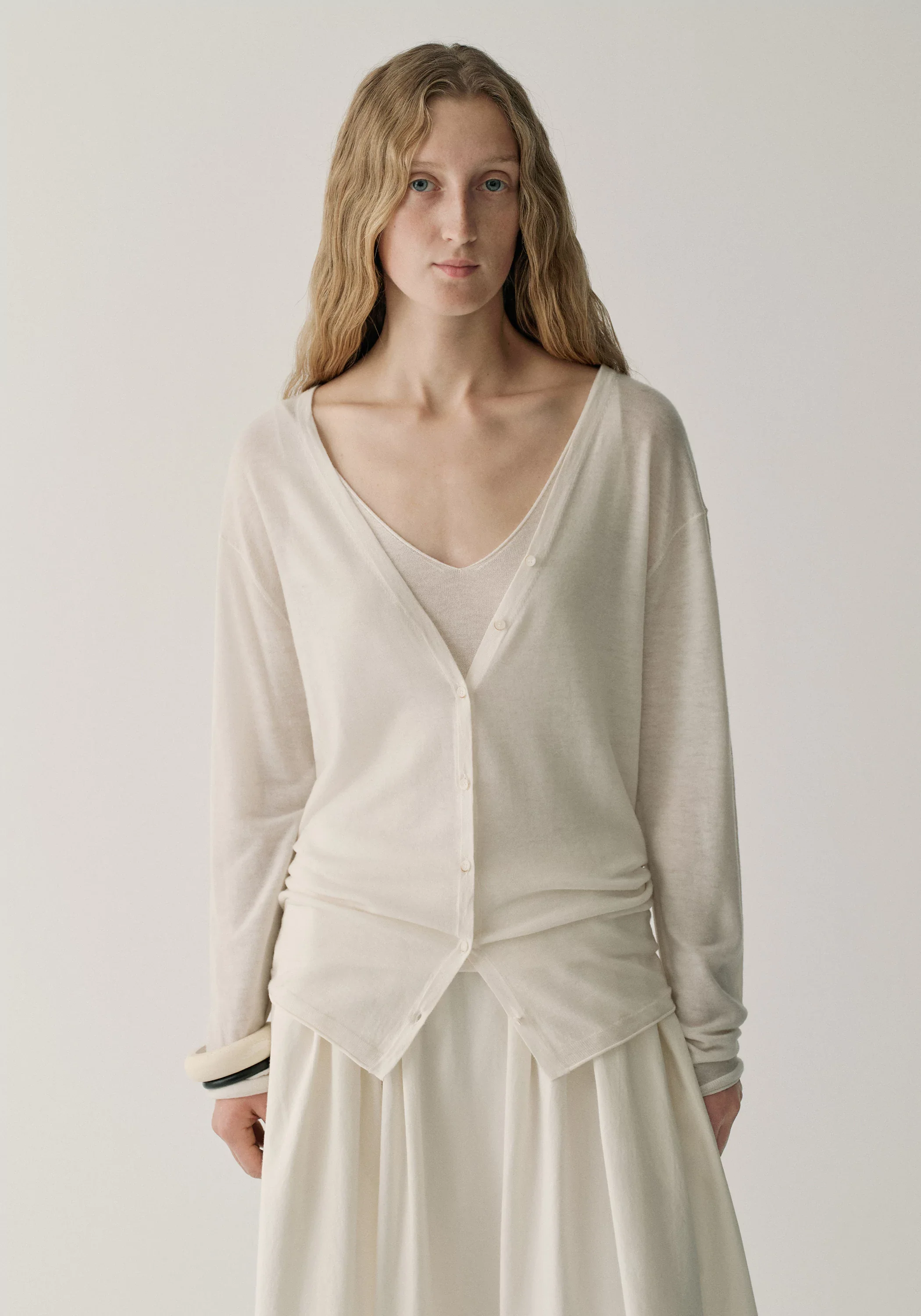 Water-soluble Wool Cardigan - Image 6