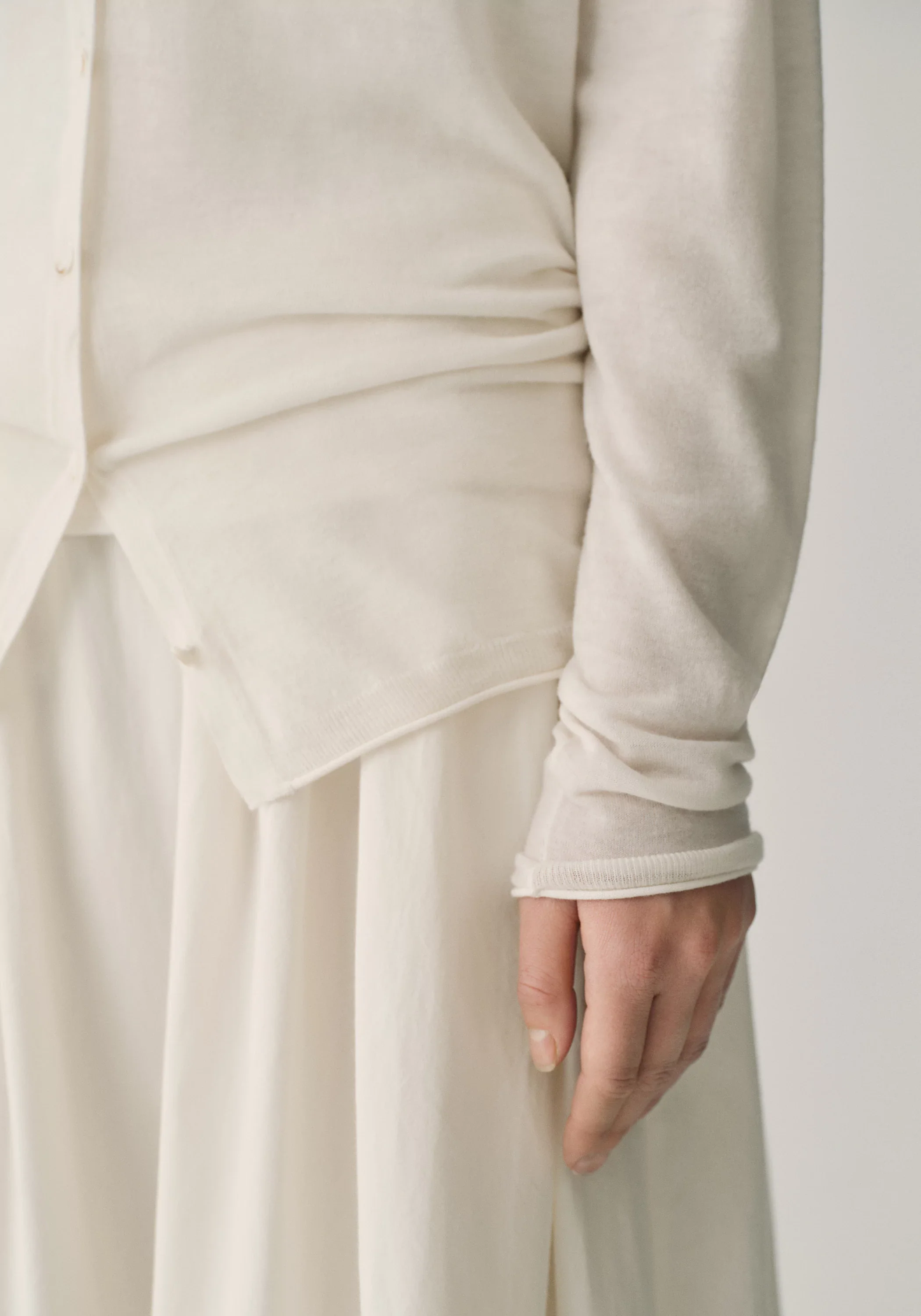 Water-soluble Wool Cardigan - Image 8
