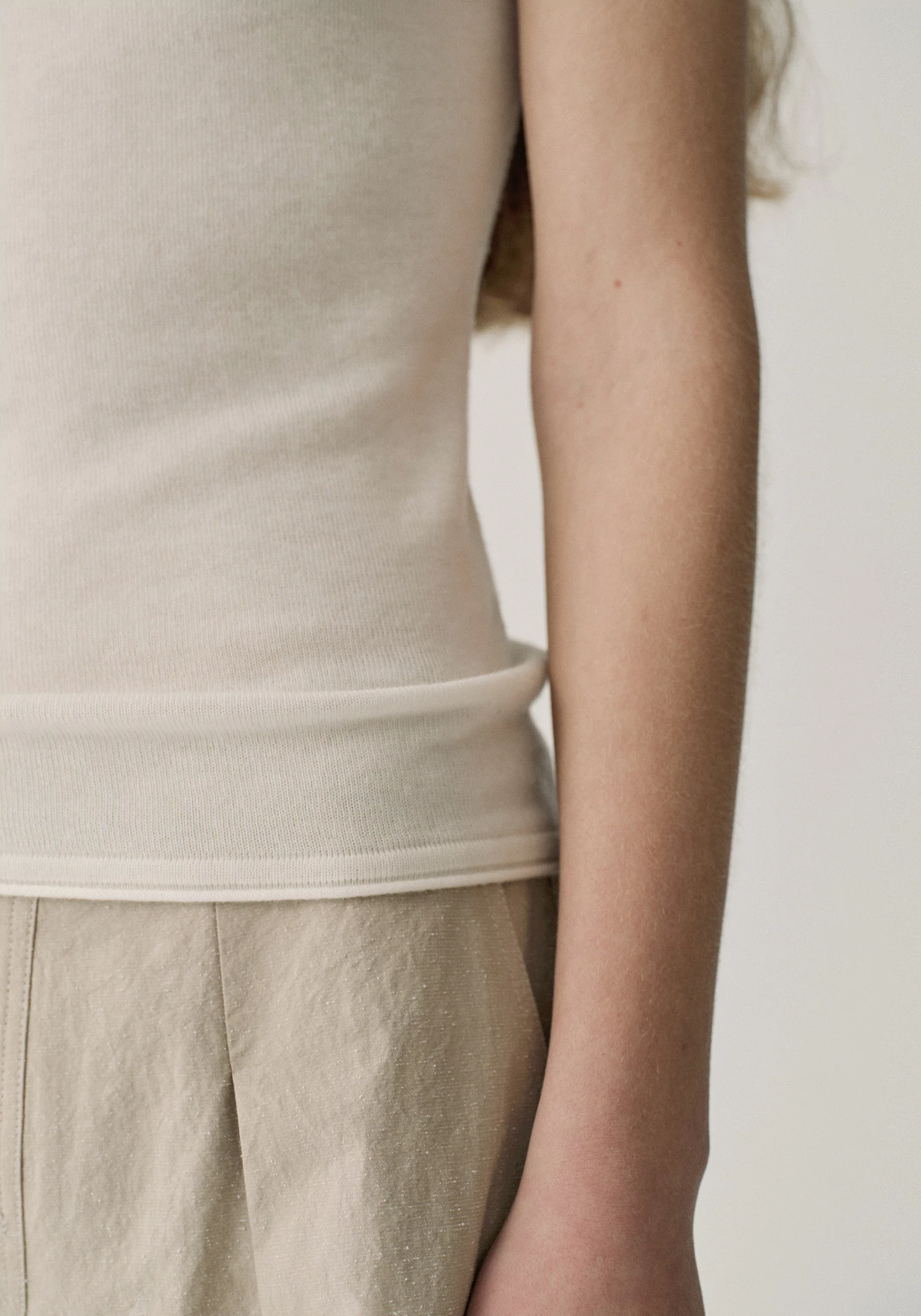 Water-soluble Wool Tank Top - Image 8