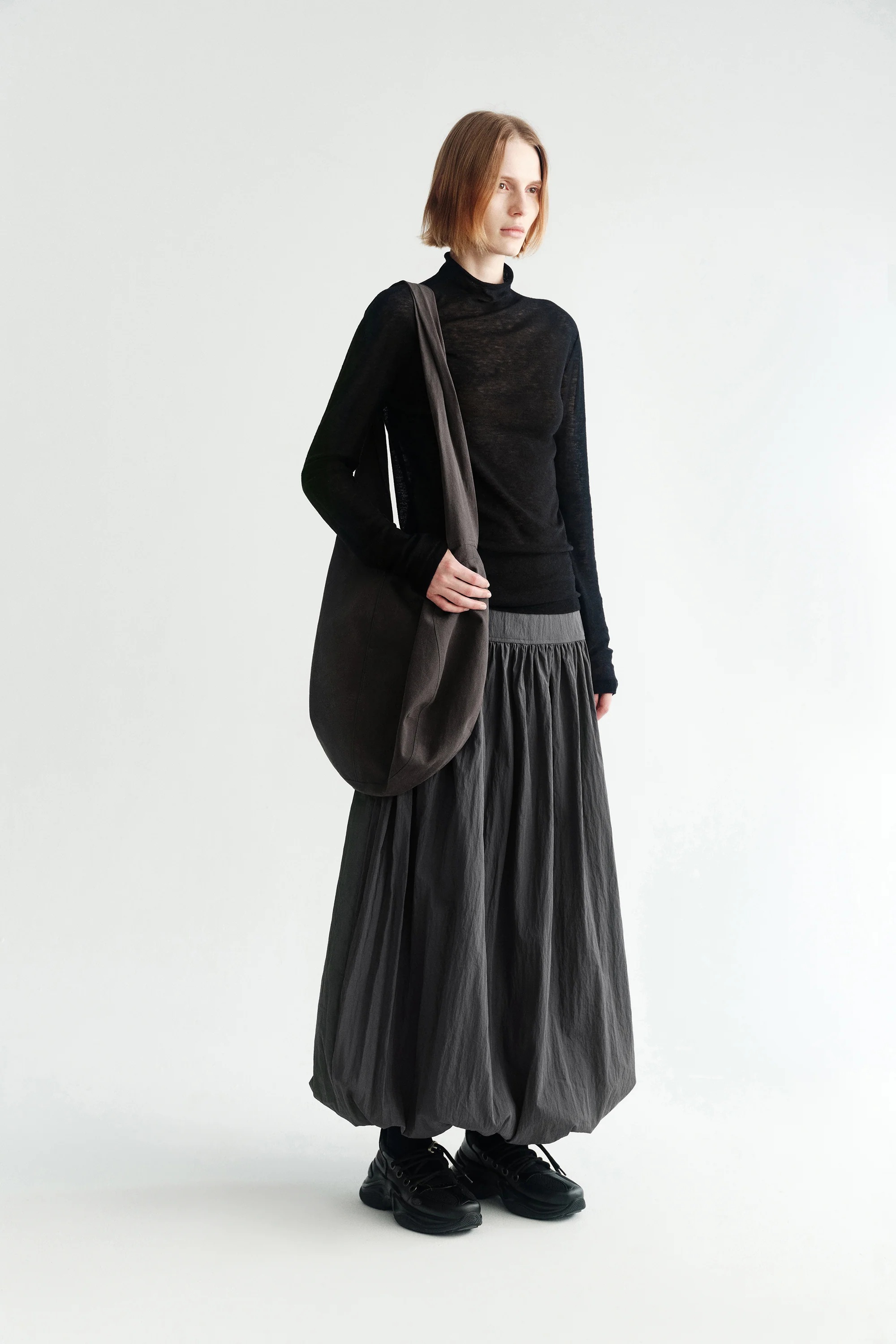 Water-soluble Wool Turtle-neck Sweater - Image 22