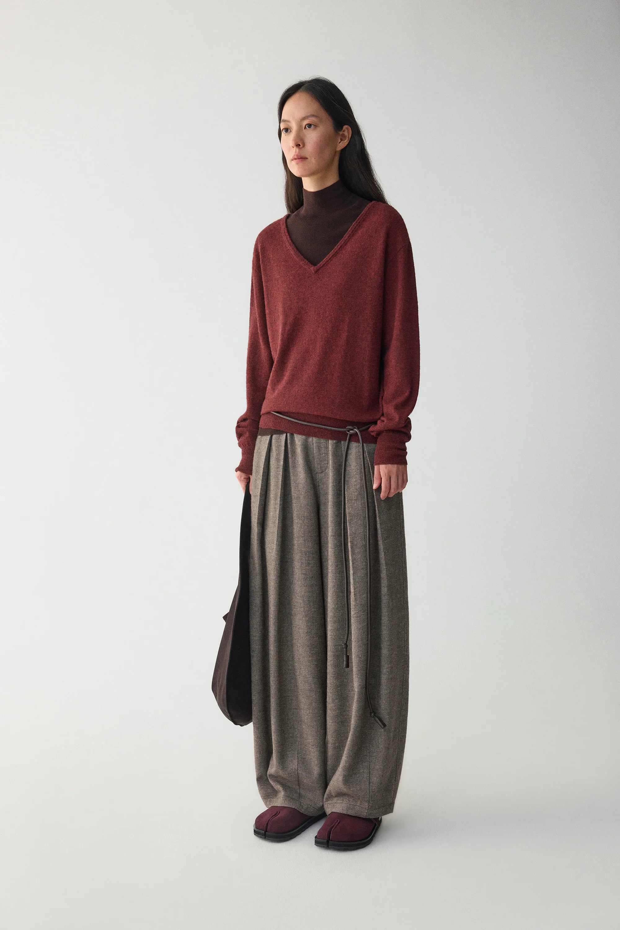 Wool-linen blend pants - Image 10