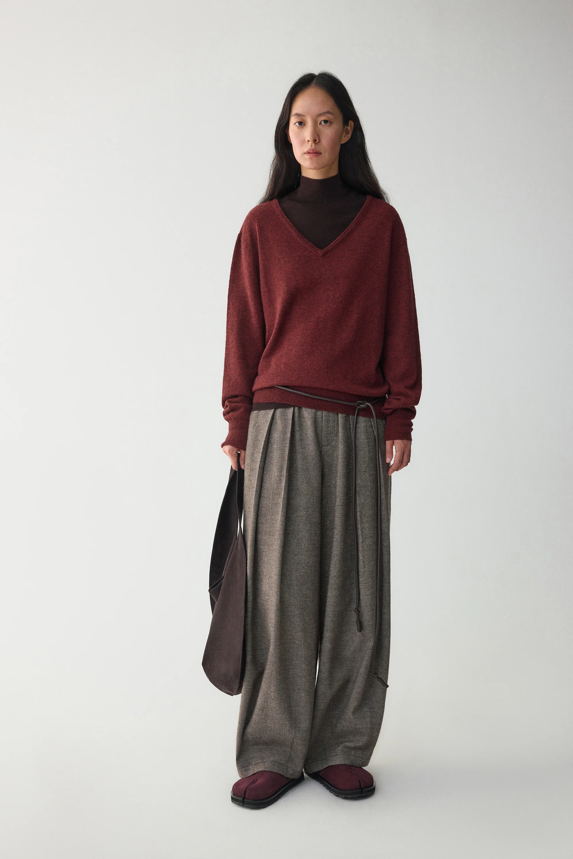 Wool-linen blend pants - Image 9