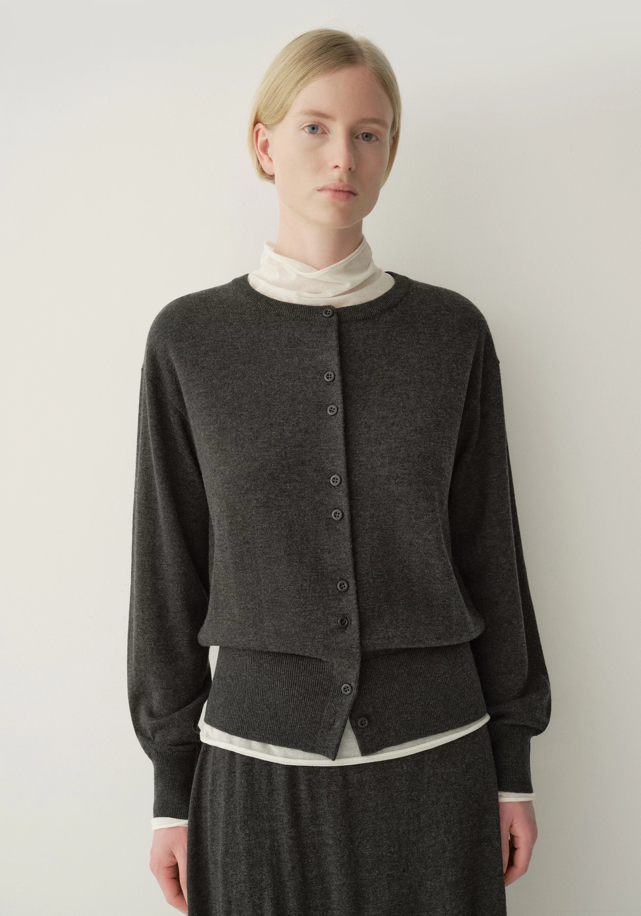 Wool-silk Cardigan - Image 7