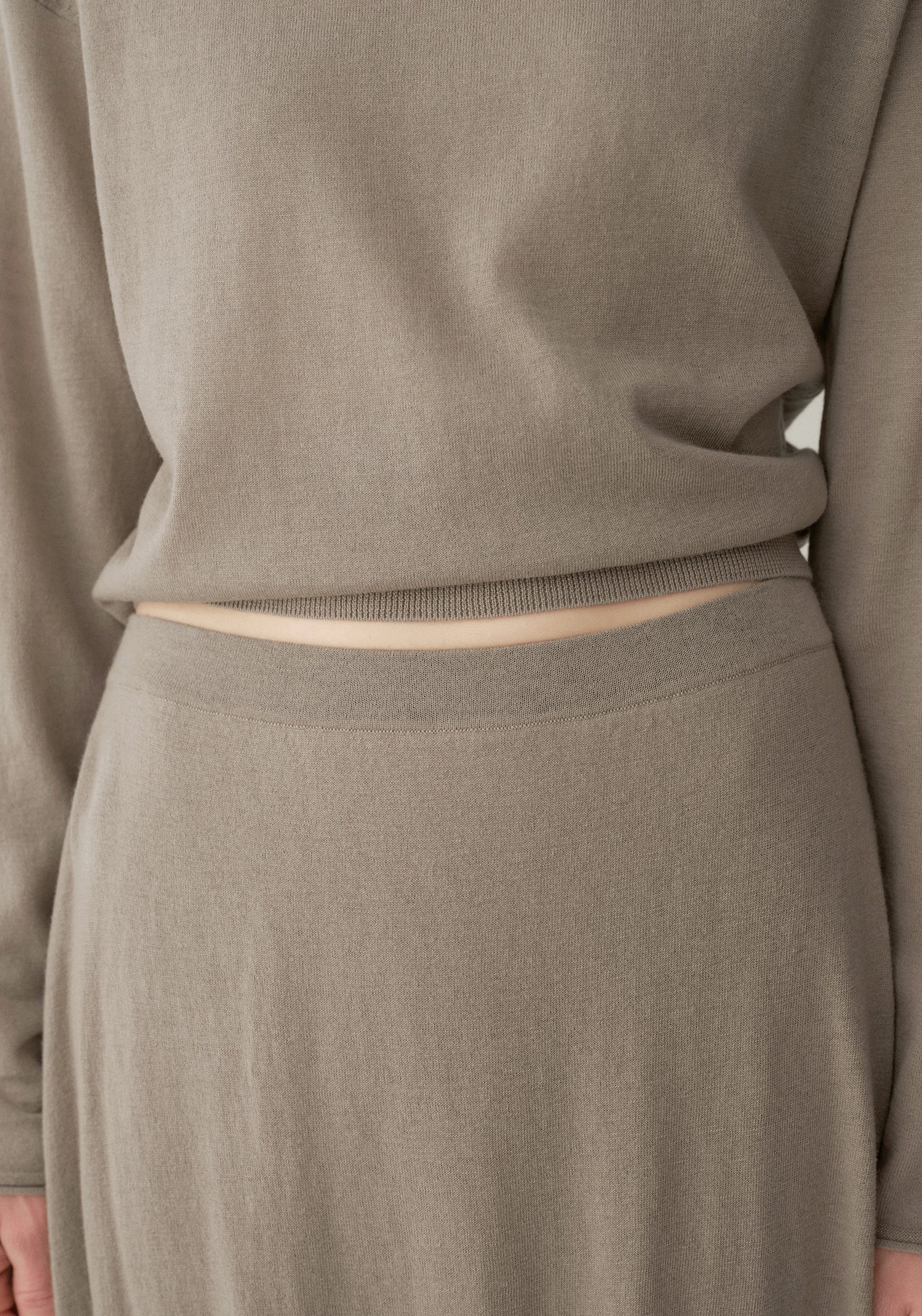 Wool-silk Twist Skirt - Image 15