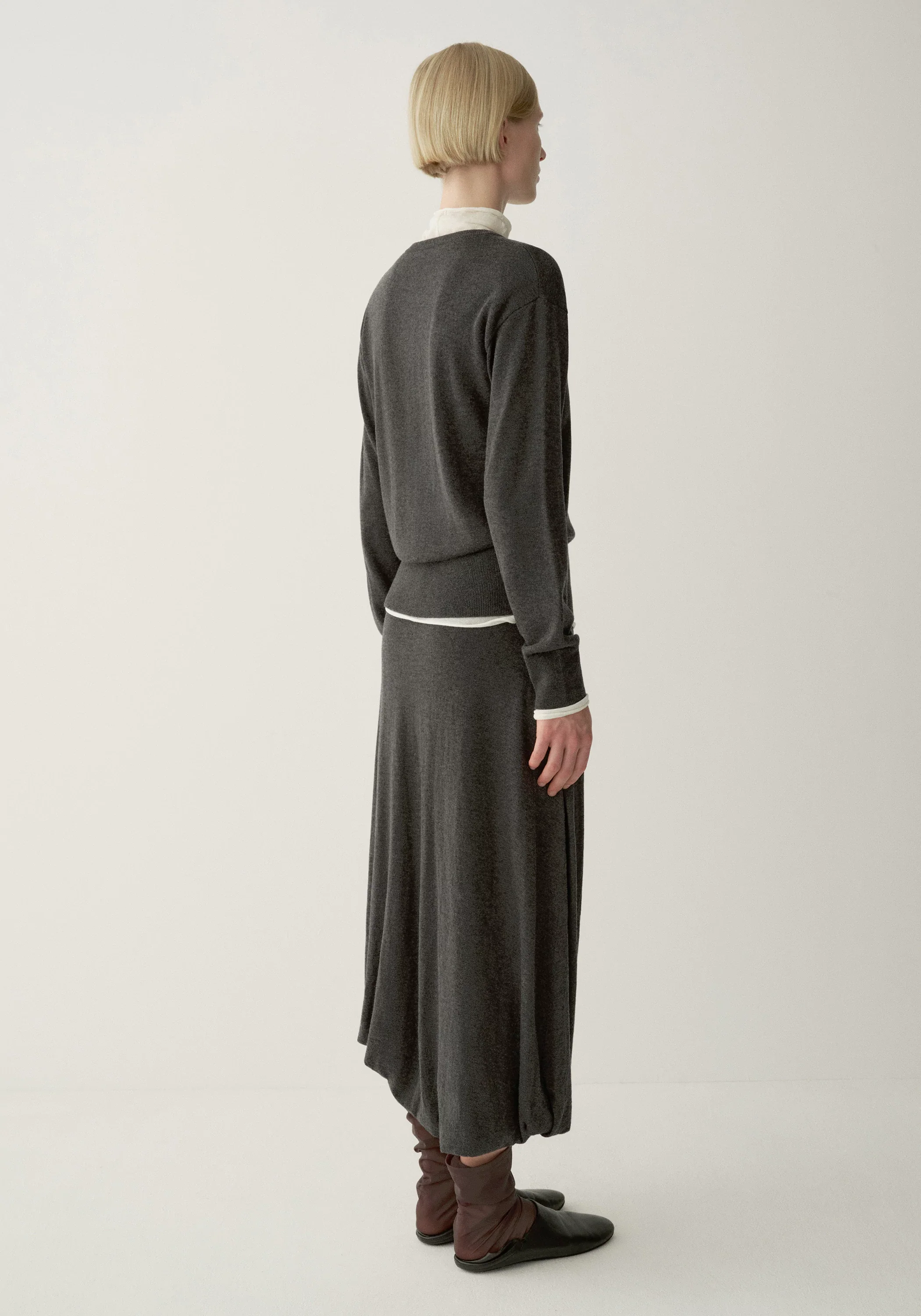 Wool-silk Twist Skirt - Image 4