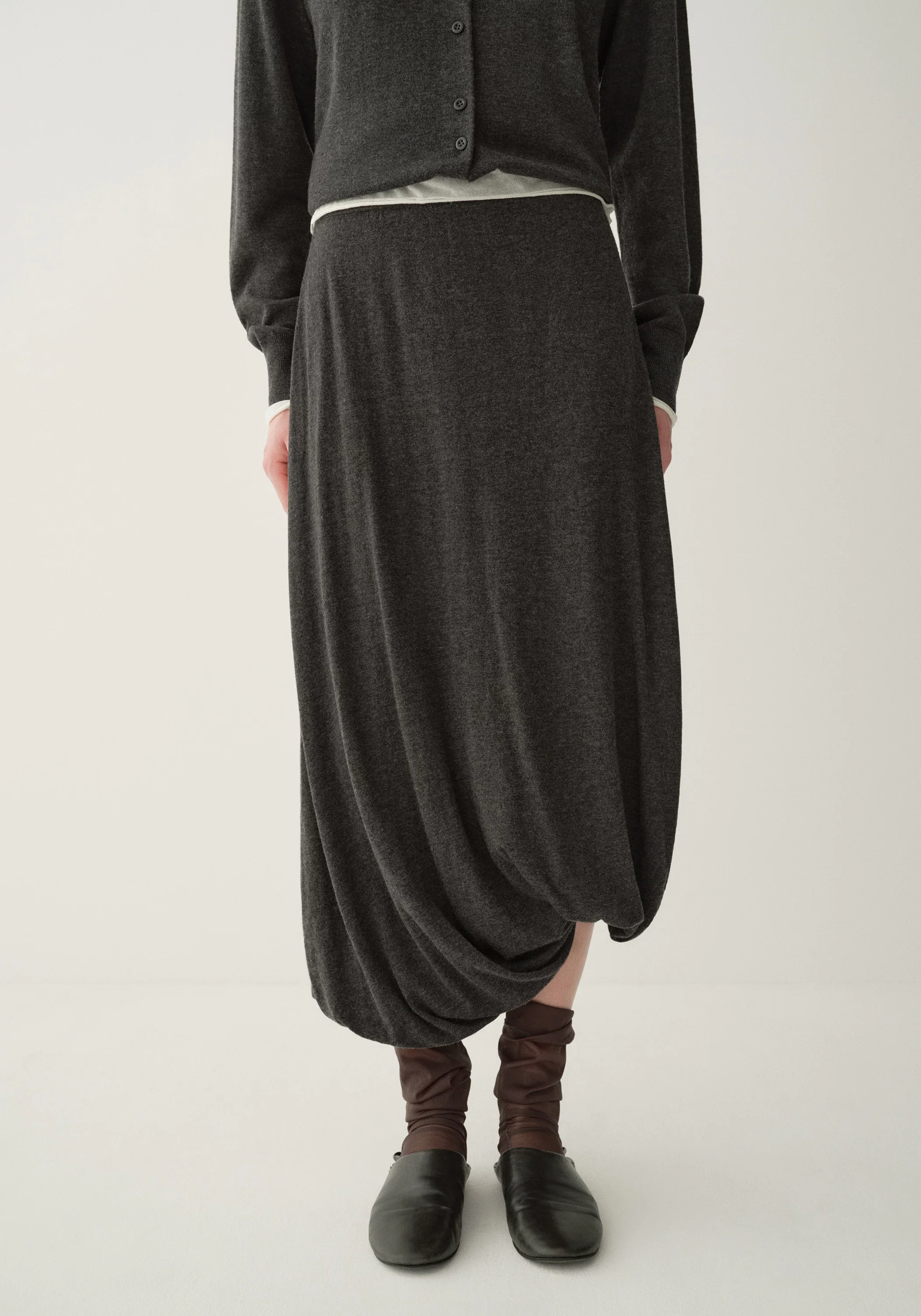 Wool-silk Twist Skirt - Image 6